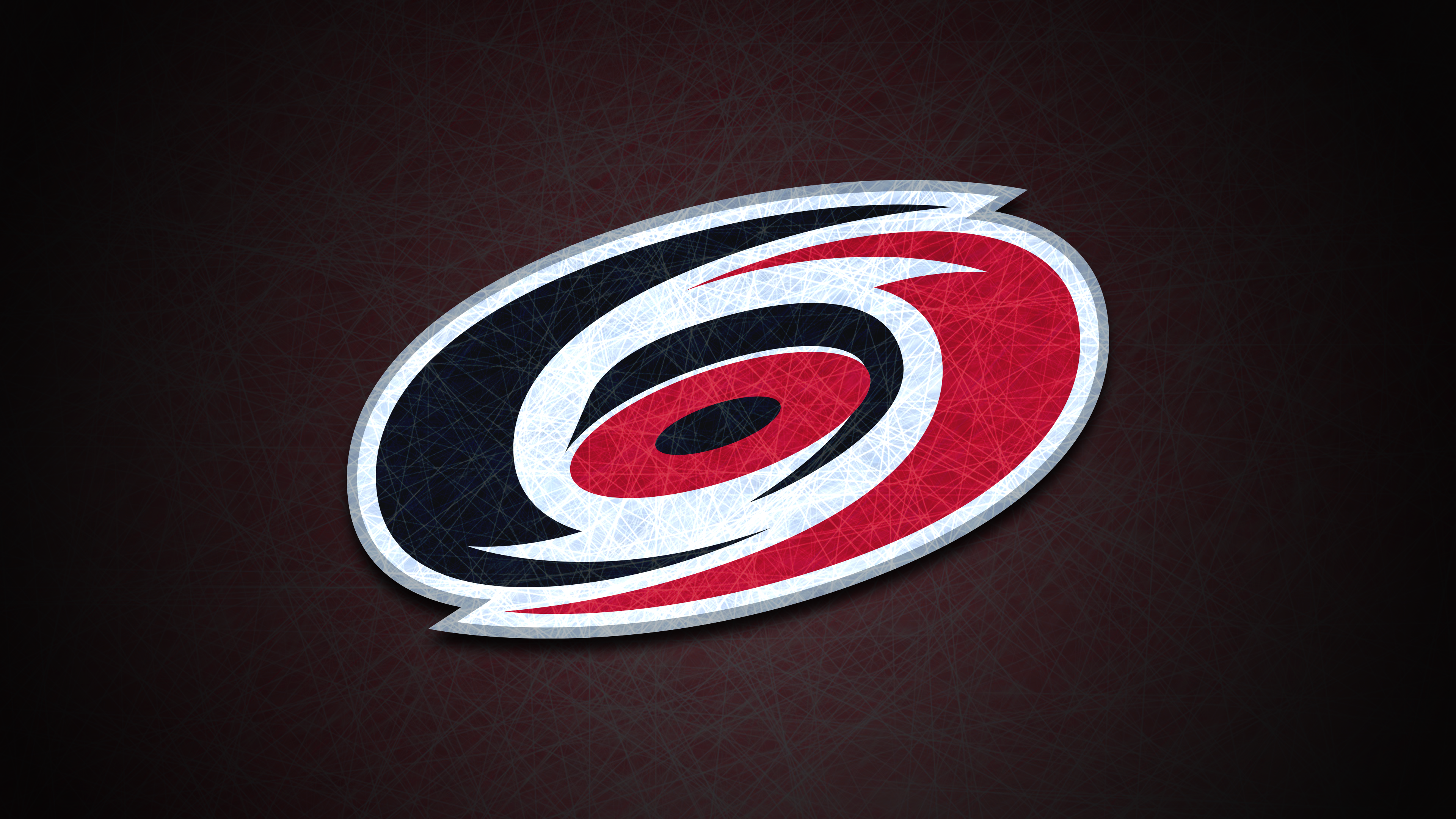 Carolina Hurricanes logo 4K HD Wallpaper