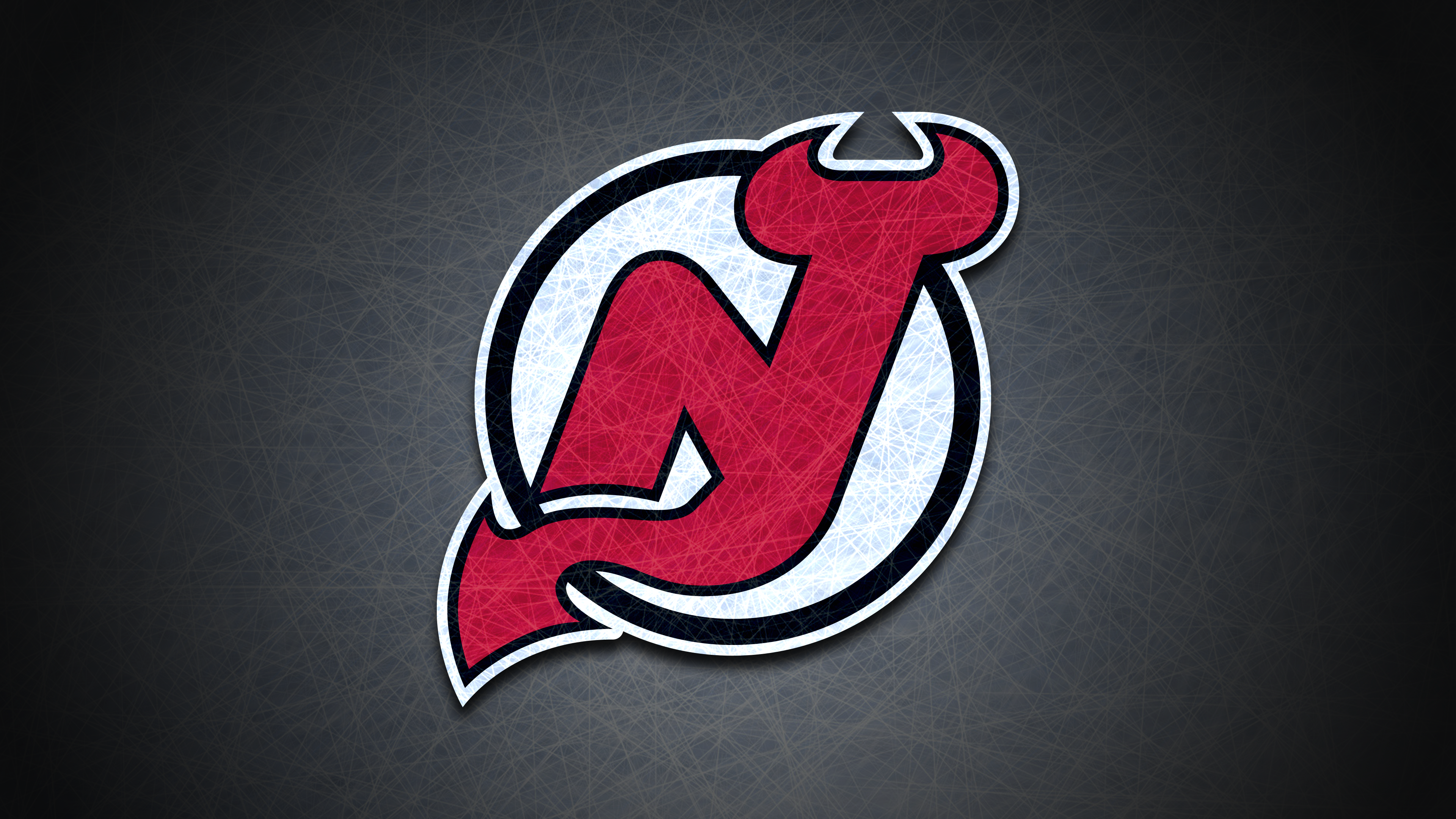 New Jersey Devils NHL 4K Logo HD Wallpaper
