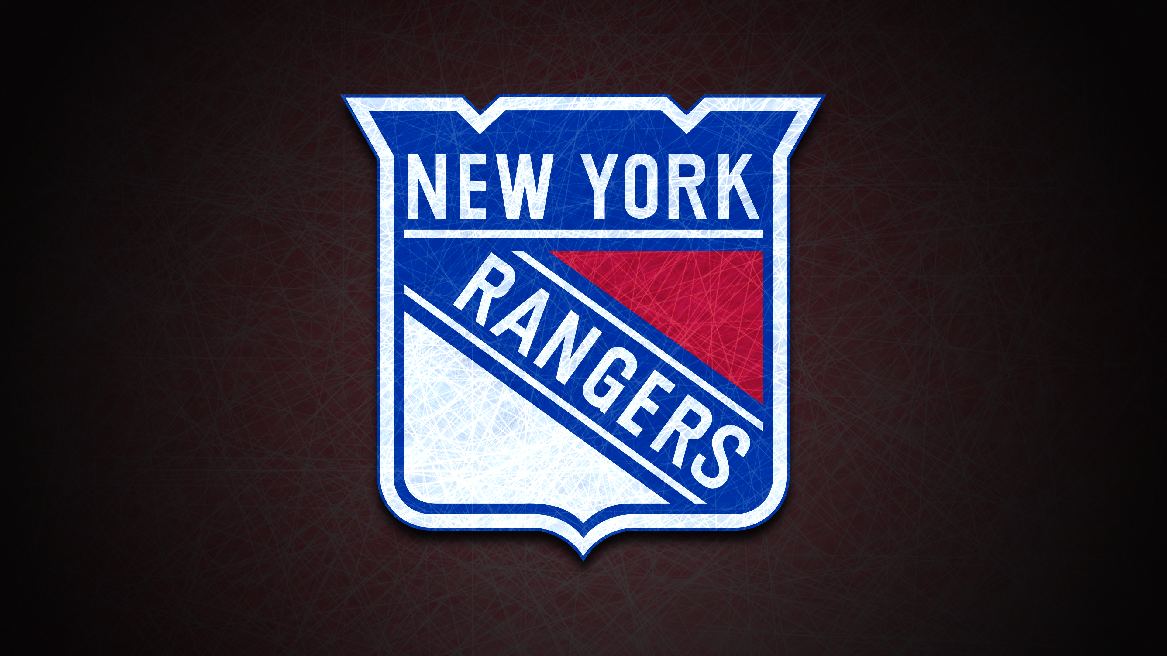 New York Rangers NHL logo 4K HD Wallpaper
