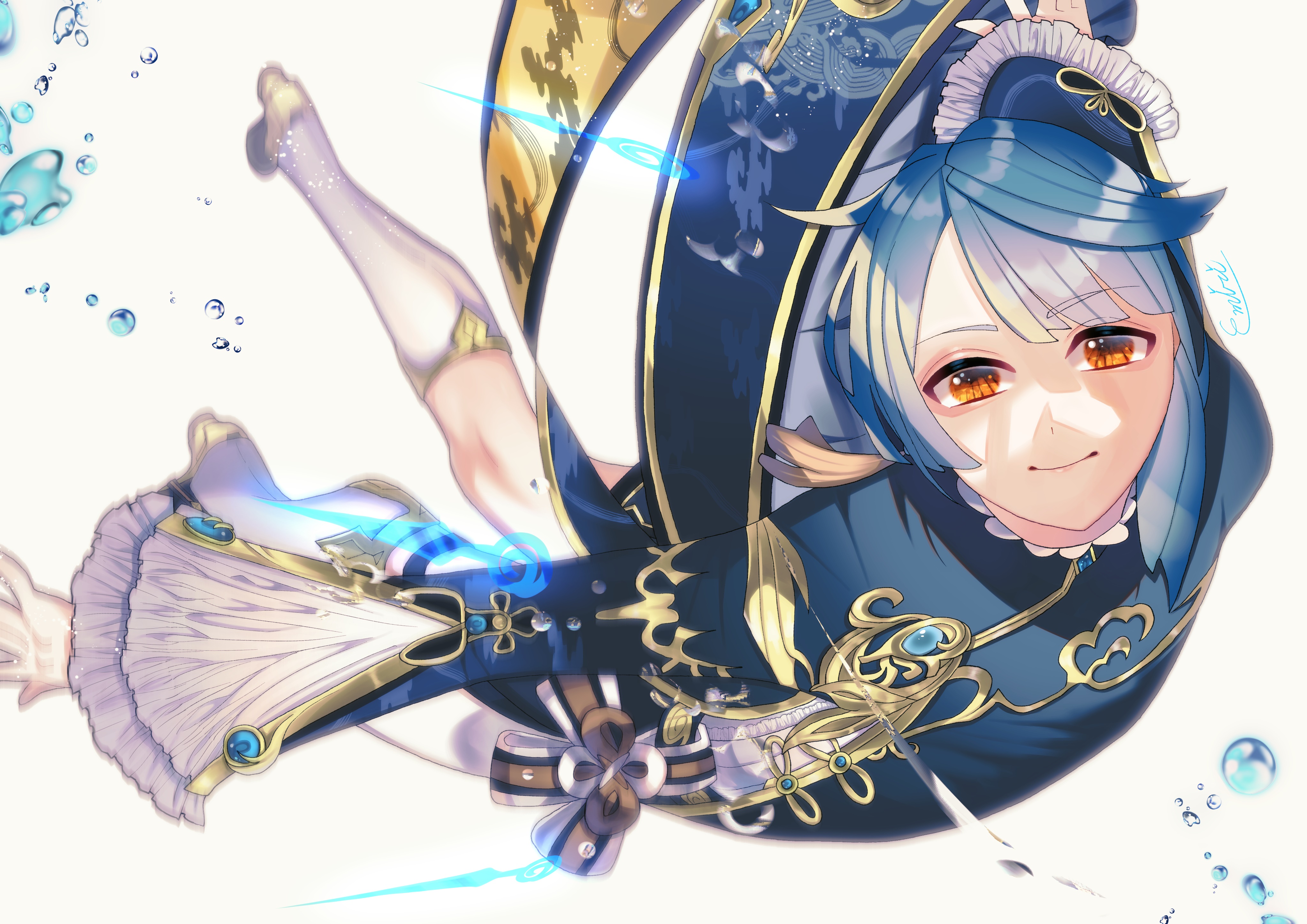 Xingqiu from Genshin Impact 4K HD Wallpaper
