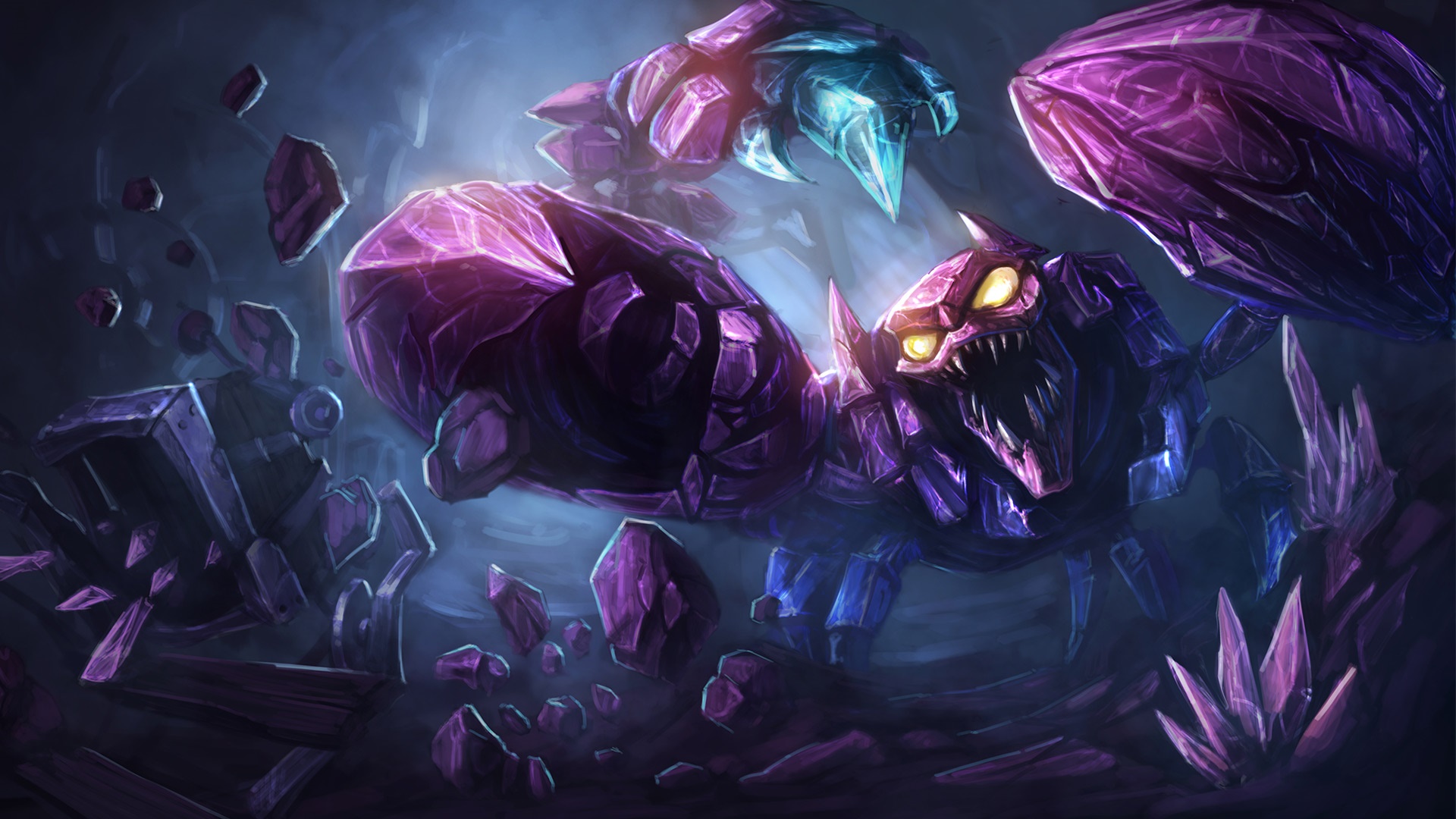 Malphite from League of Legends HD Wallpaper
