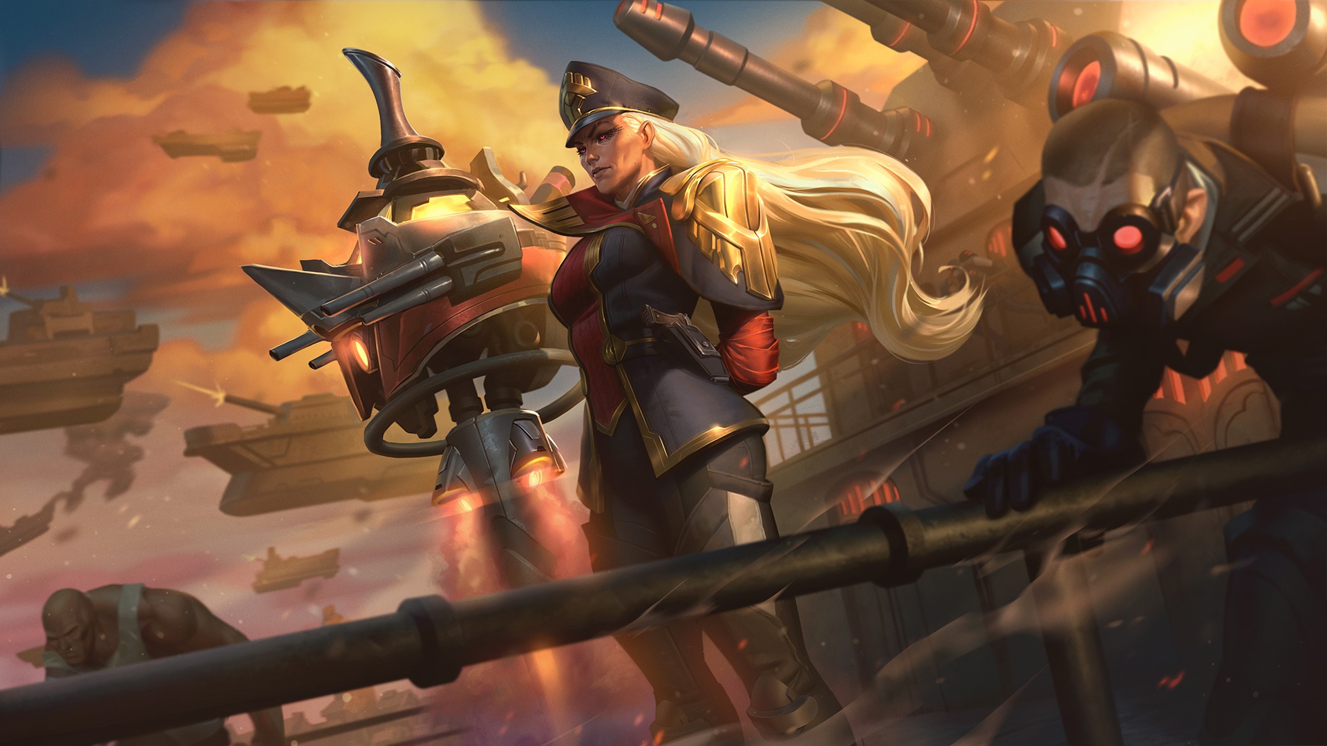 Admiral Glasc from League of Legends HD Wallpaper