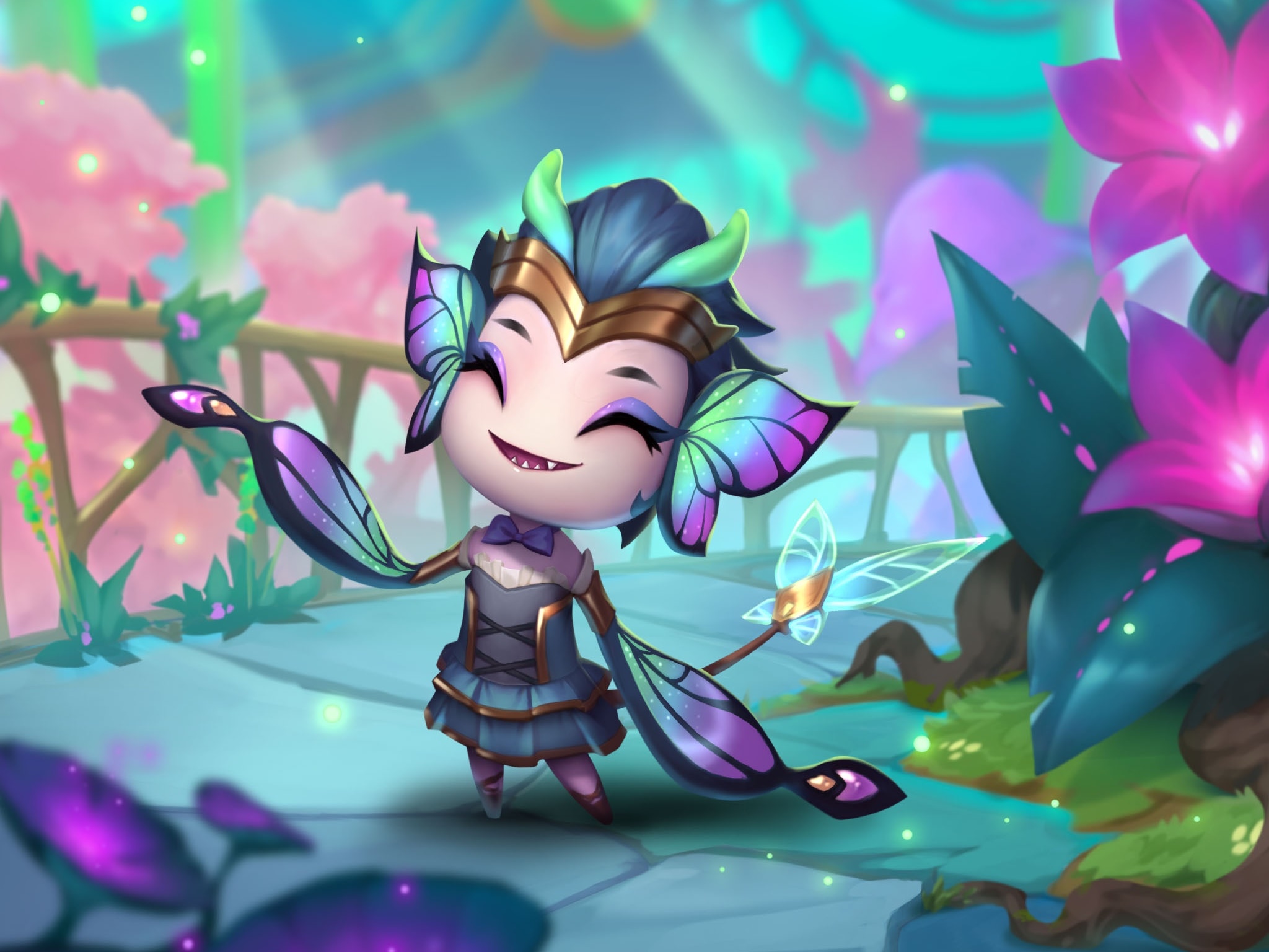 Lillia from League of Legends HD Wallpaper