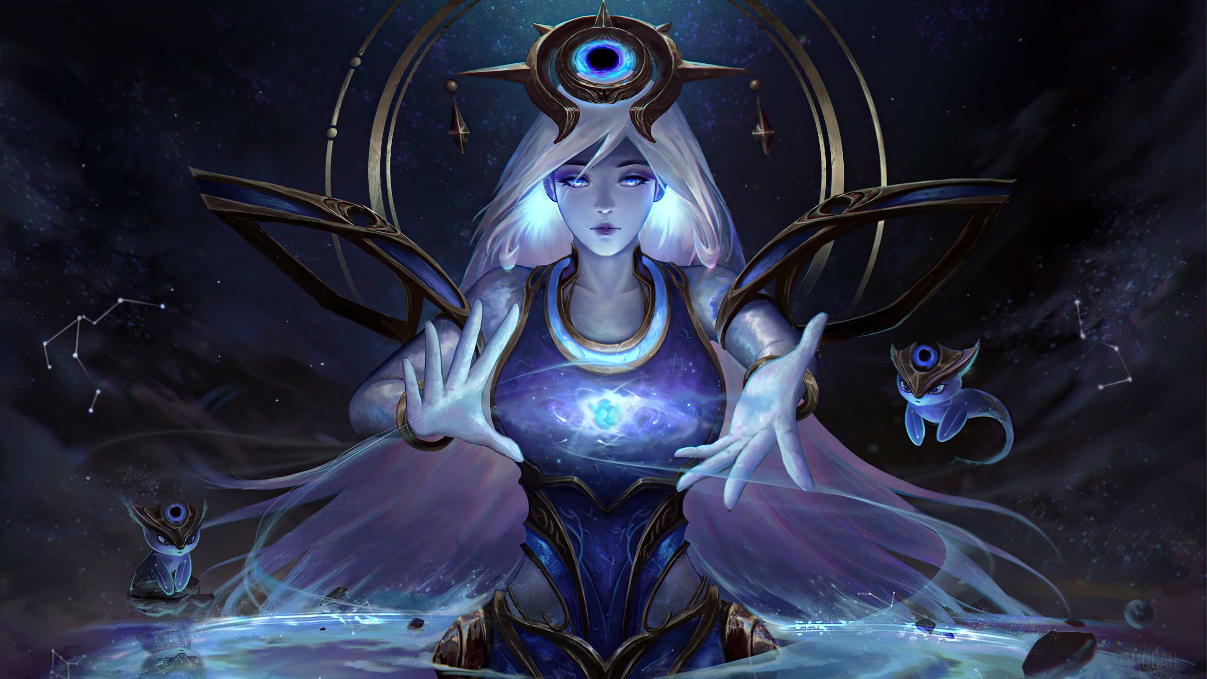 Lux from League of Legends 4K HD Wallpaper