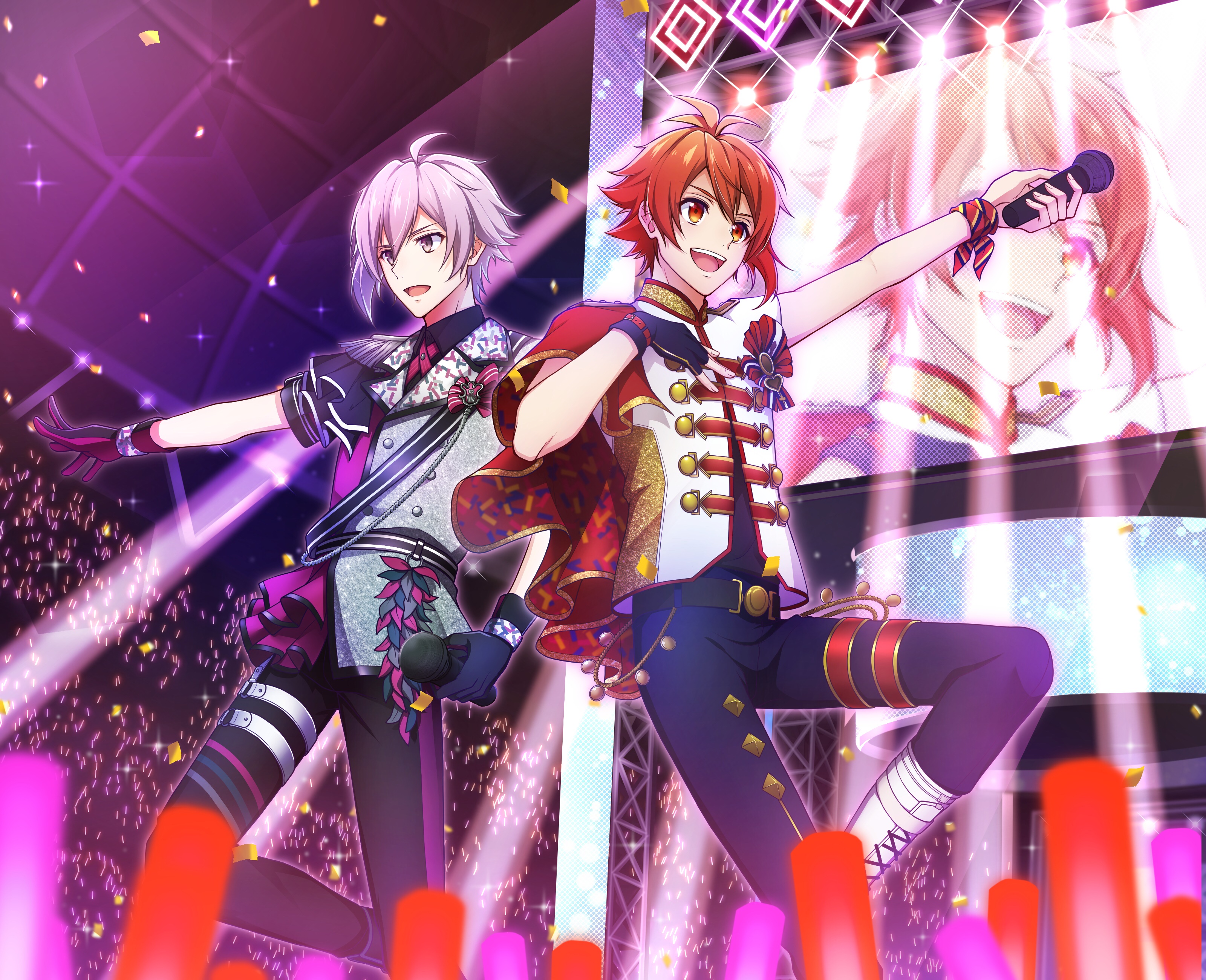 Tenn Kujo and Riku Nanase from IDOLiSH7 HD Wallpaper