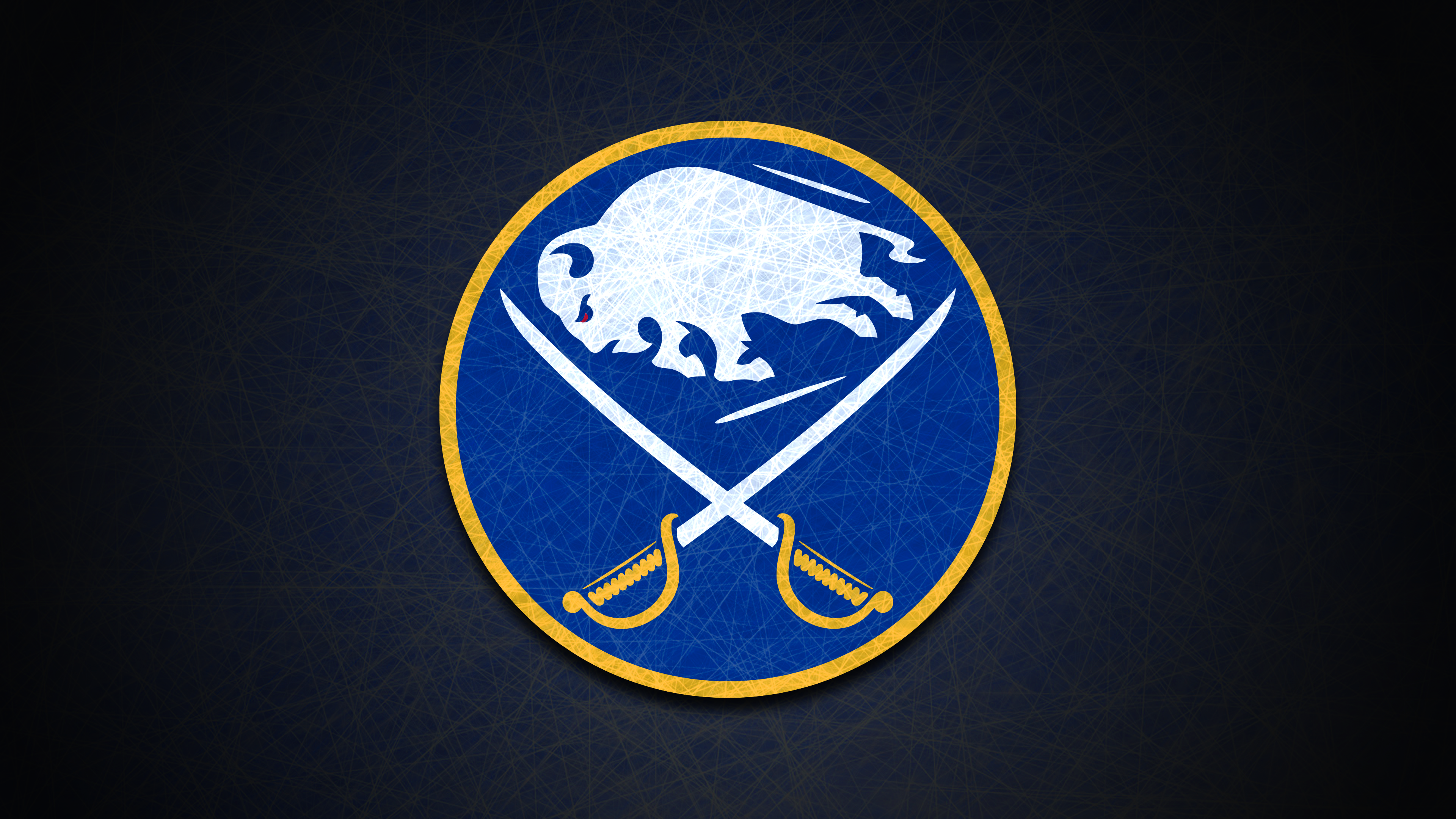Buffalo Sabres logo 4K HD Wallpaper