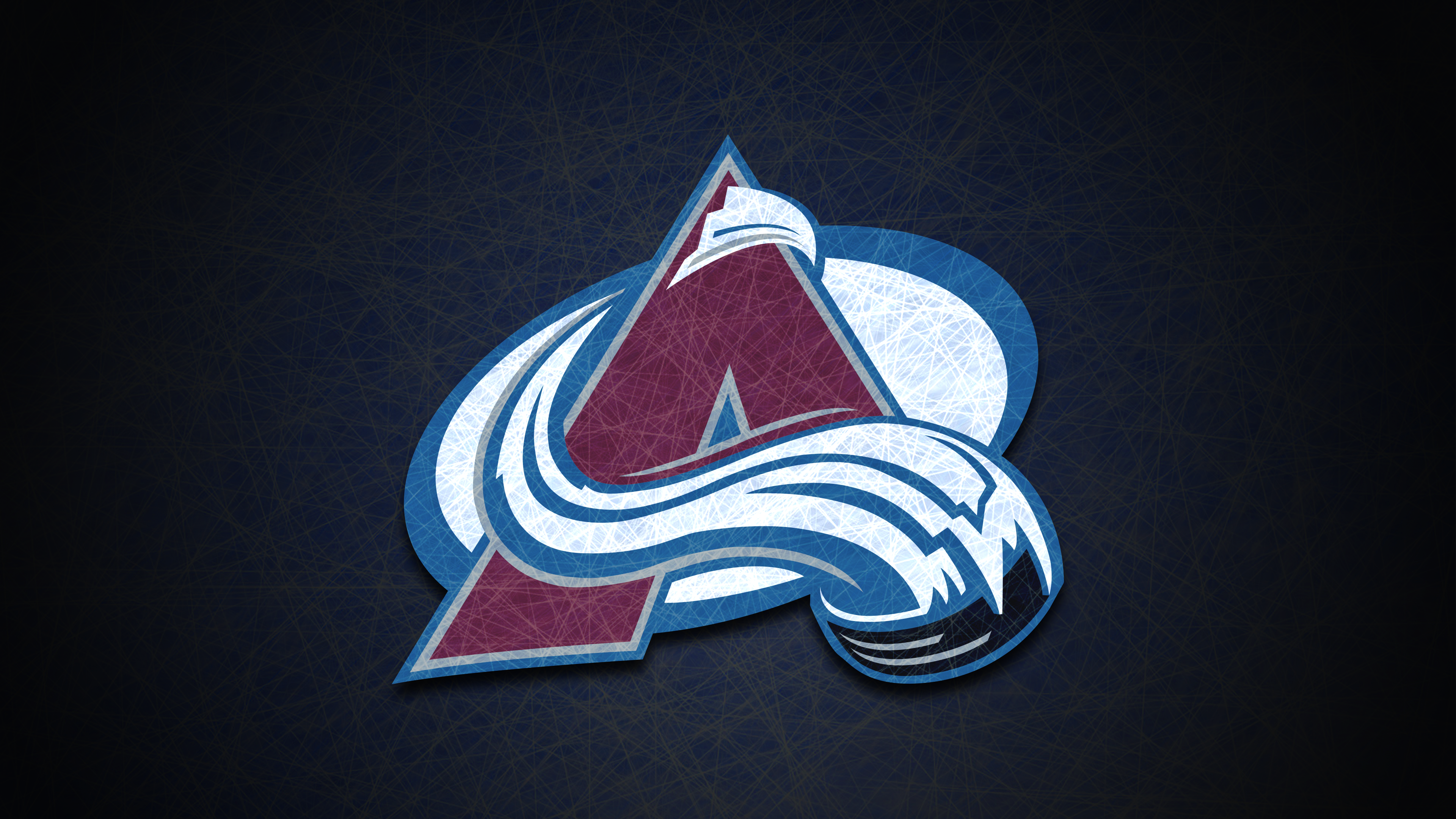 Colorado Avalanche NHL logo 4K HD Wallpaper