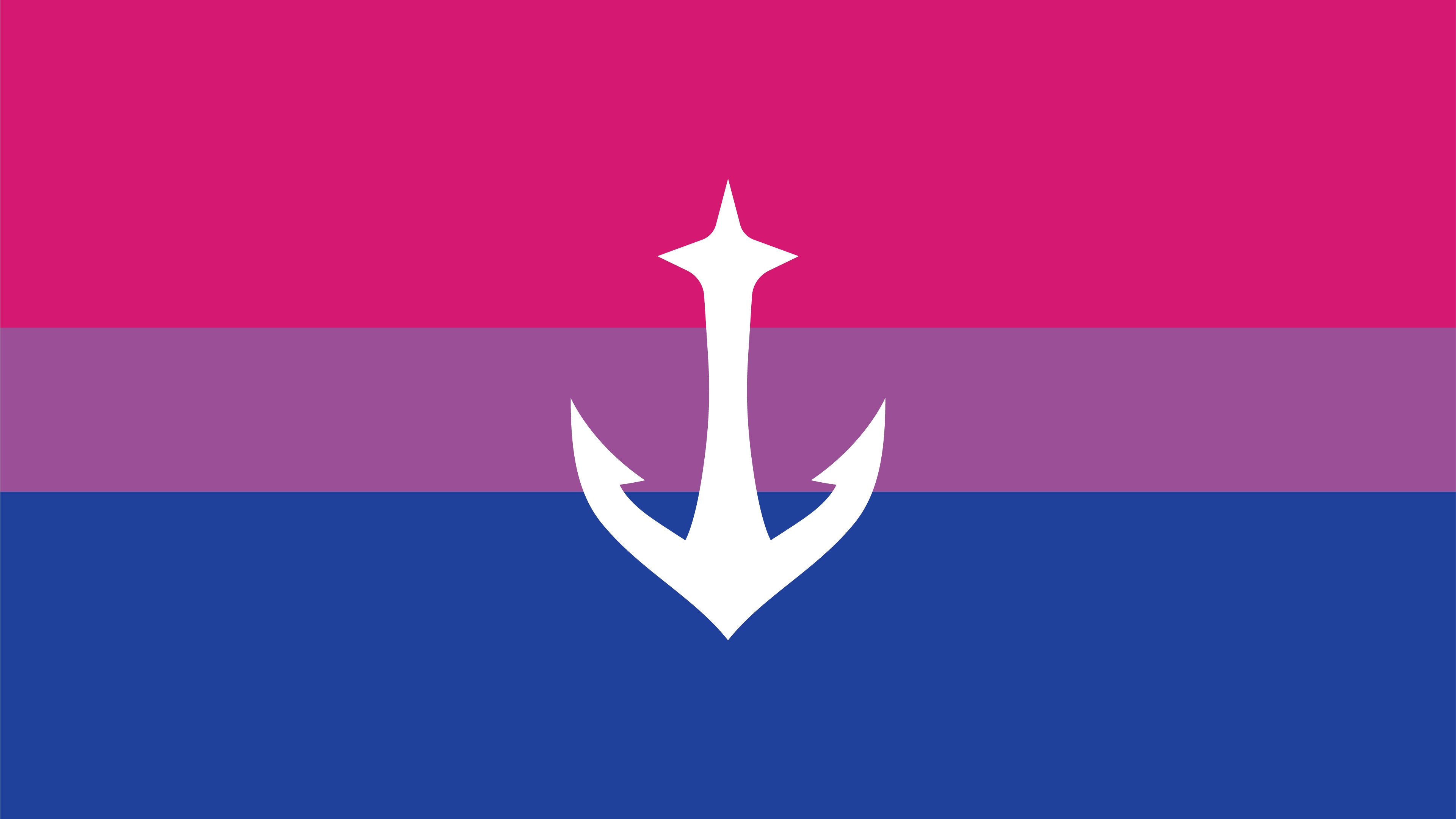 Seattle Kraken flag with anchor HD Wallpaper
