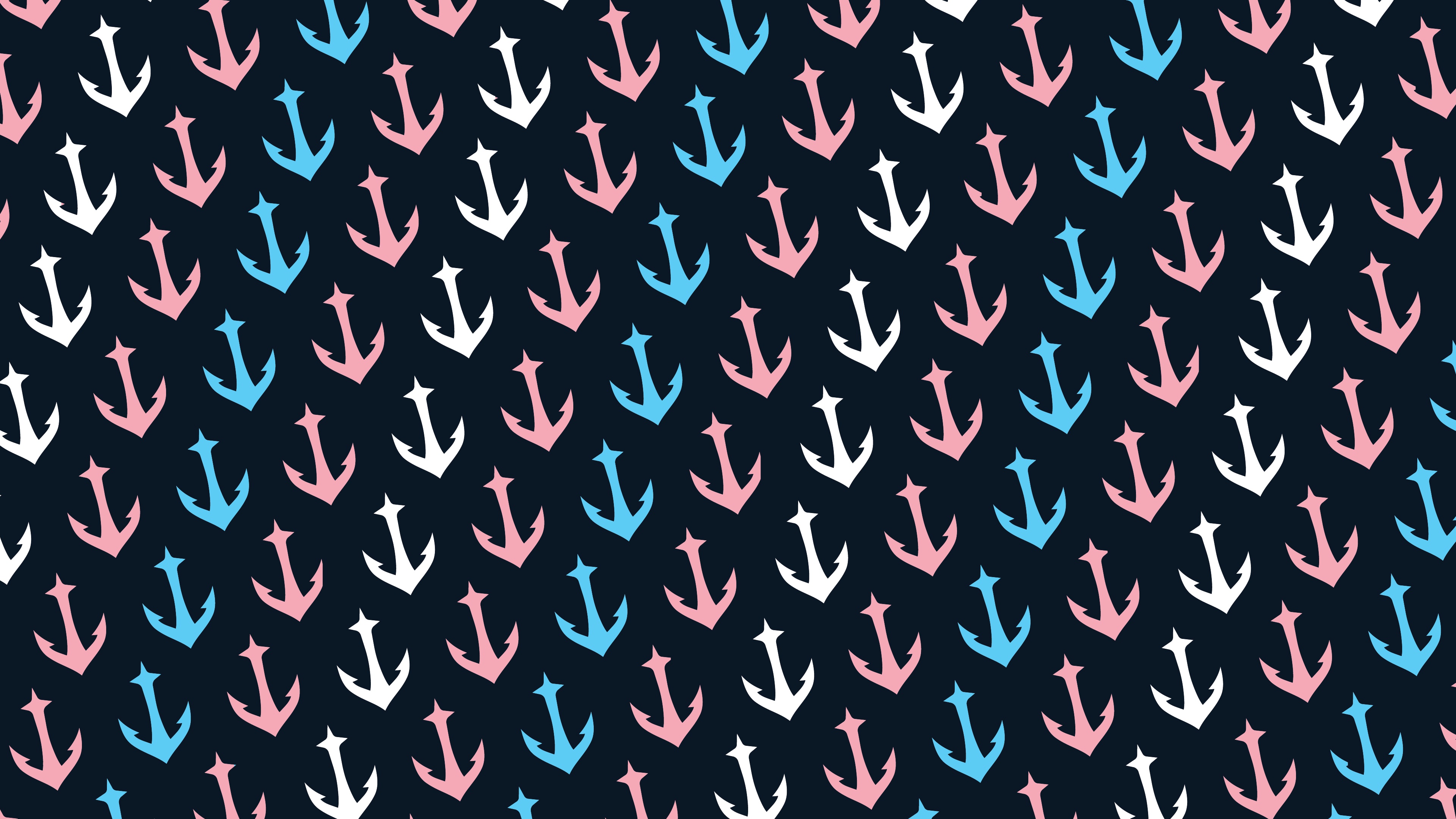 Seattle Kraken 4K NHL anchors pattern HD Wallpaper