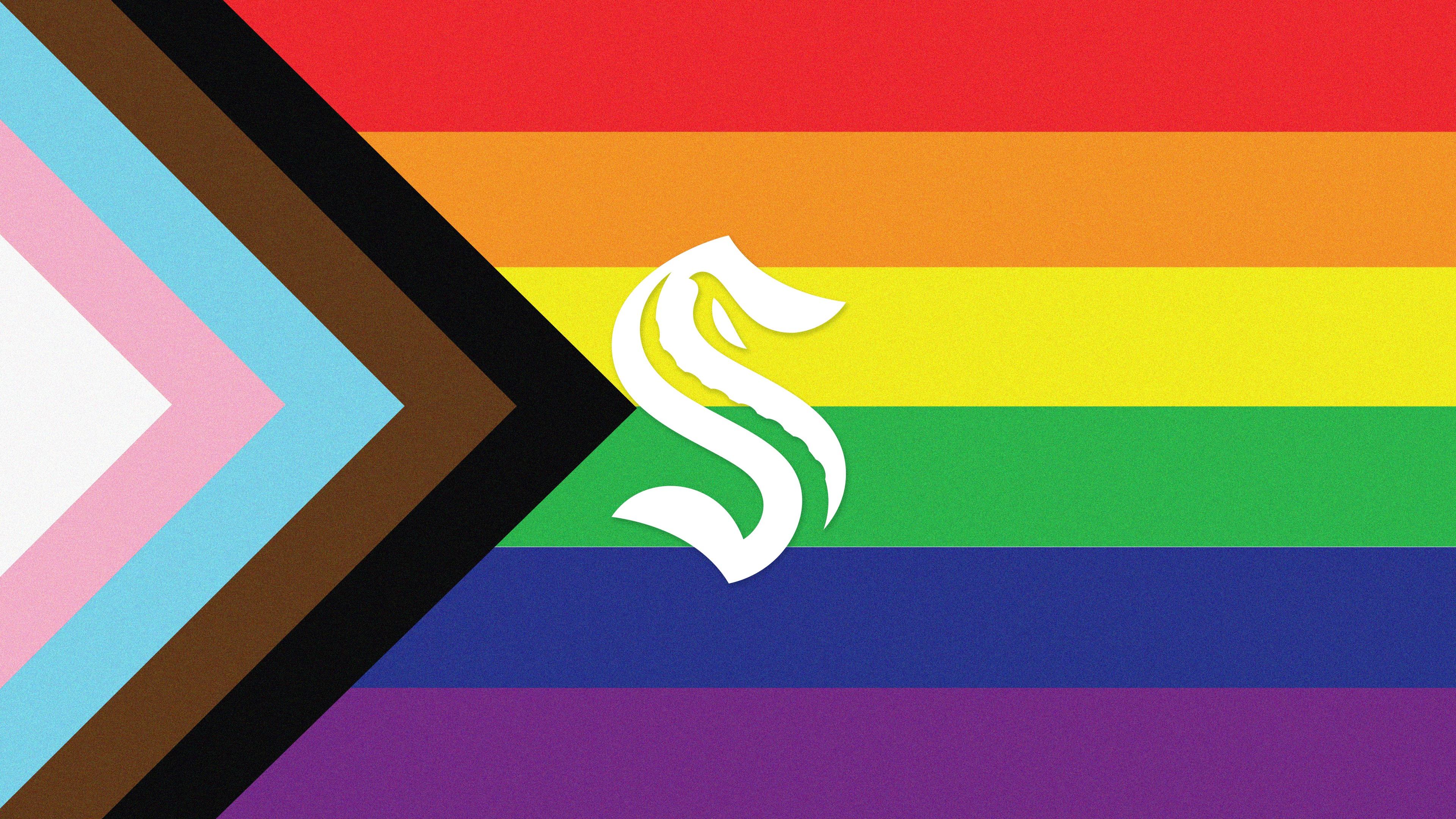 Seattle Kraken Pride Flag HD Wallpaper