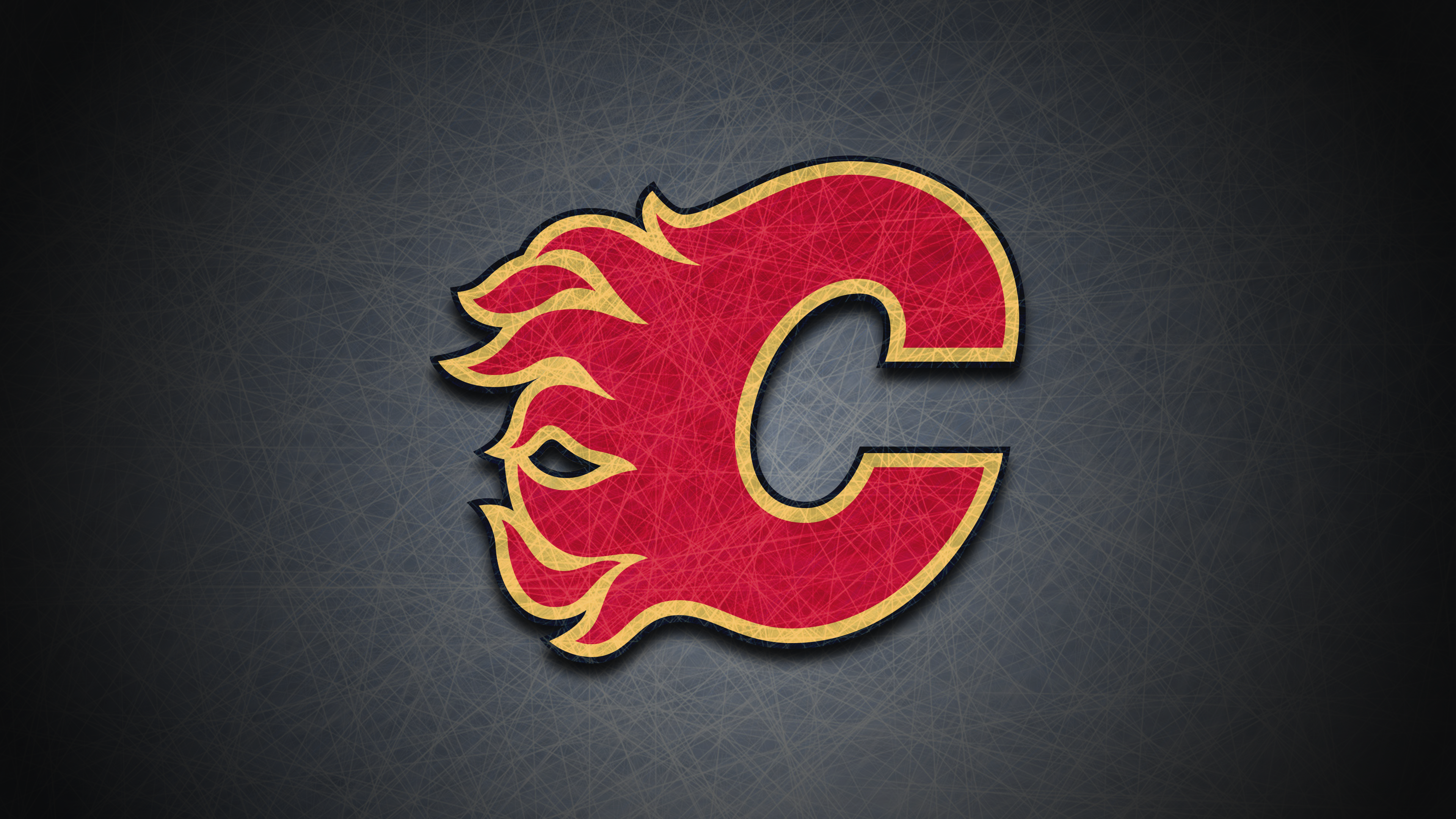 Calgary Flames NHL 4K HD Wallpaper
