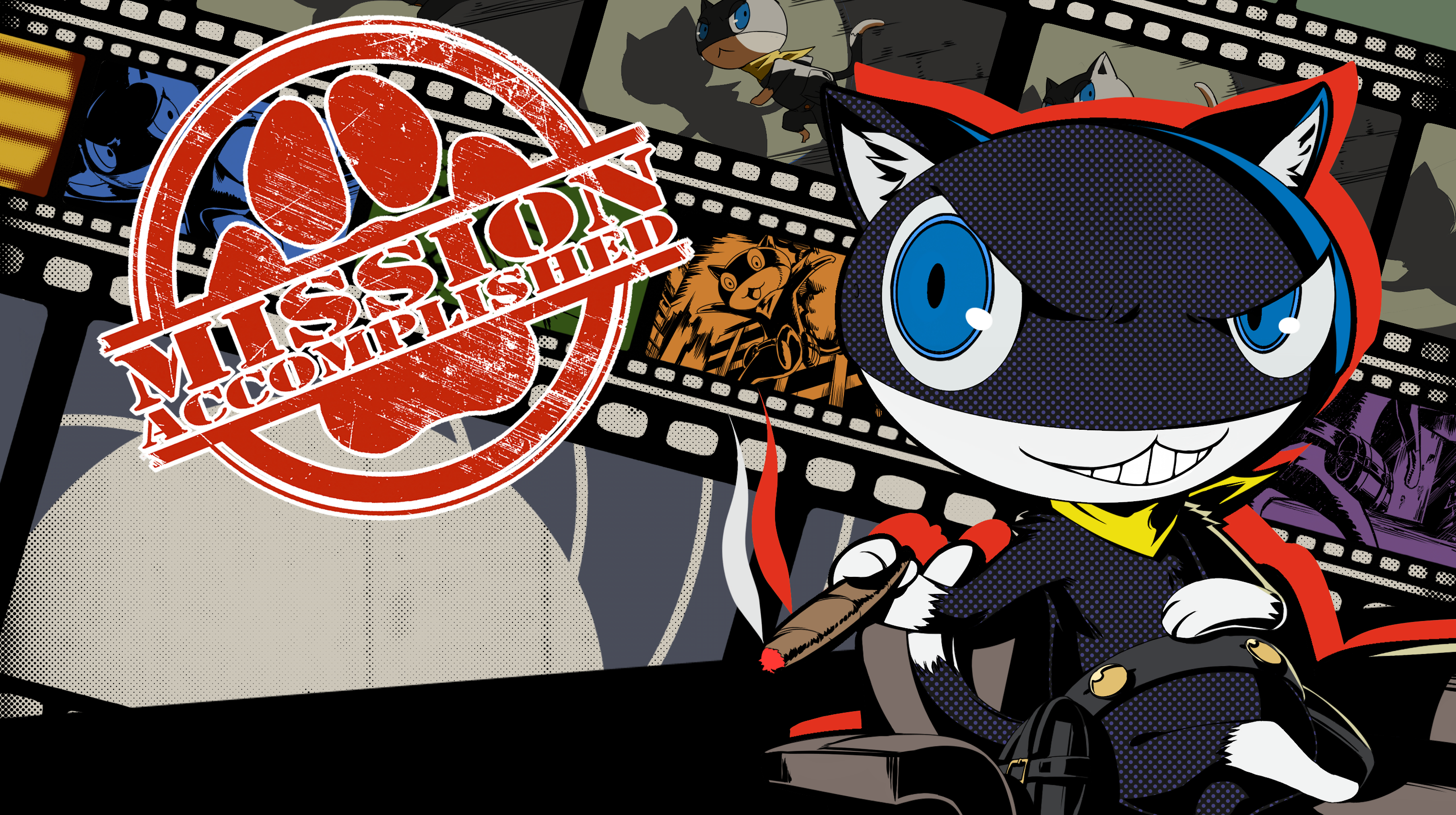 Morgana from Persona 5 Mission Accomplished HD Wallpaper