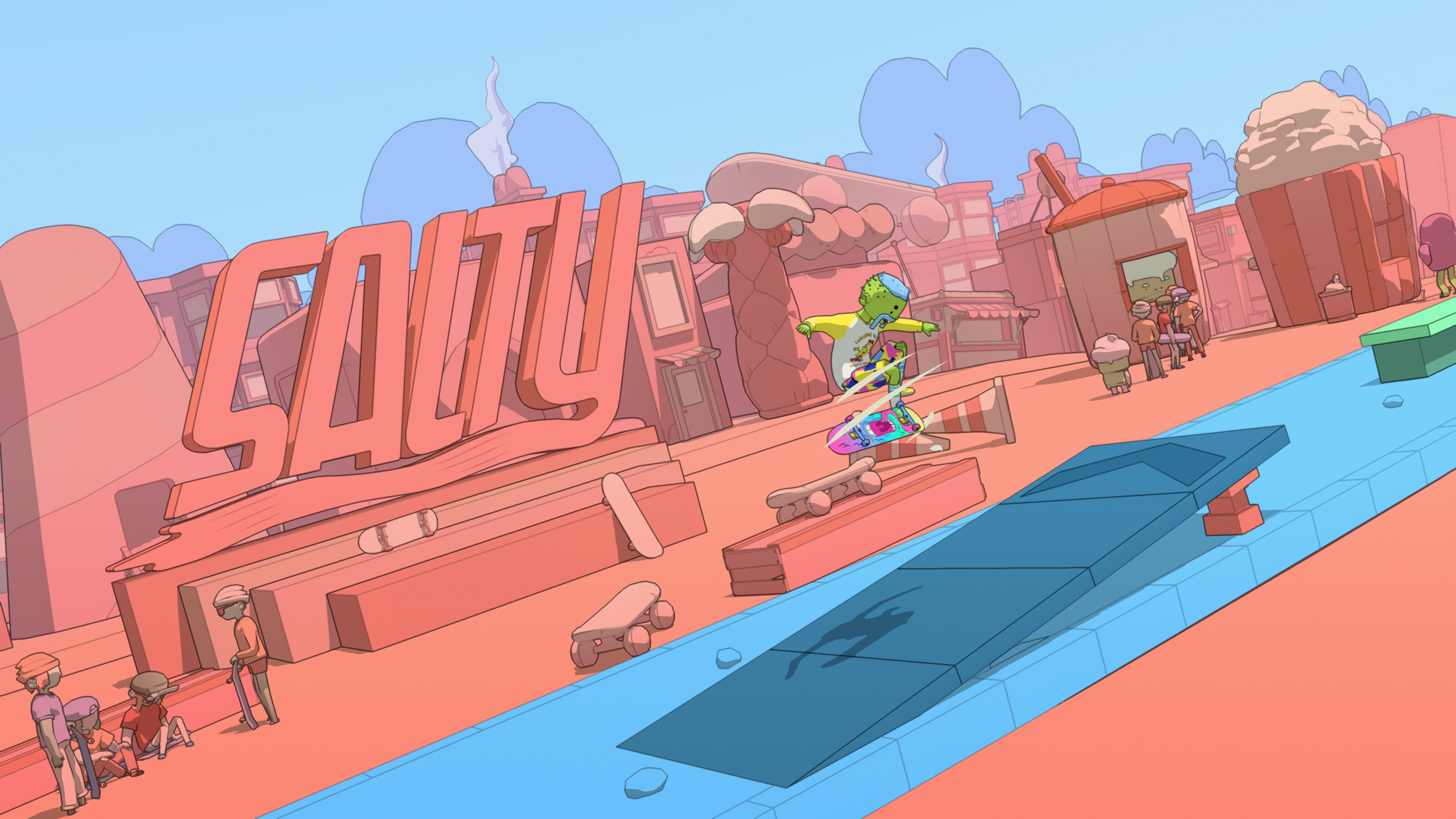 OlliOlli World HD Wallpaper