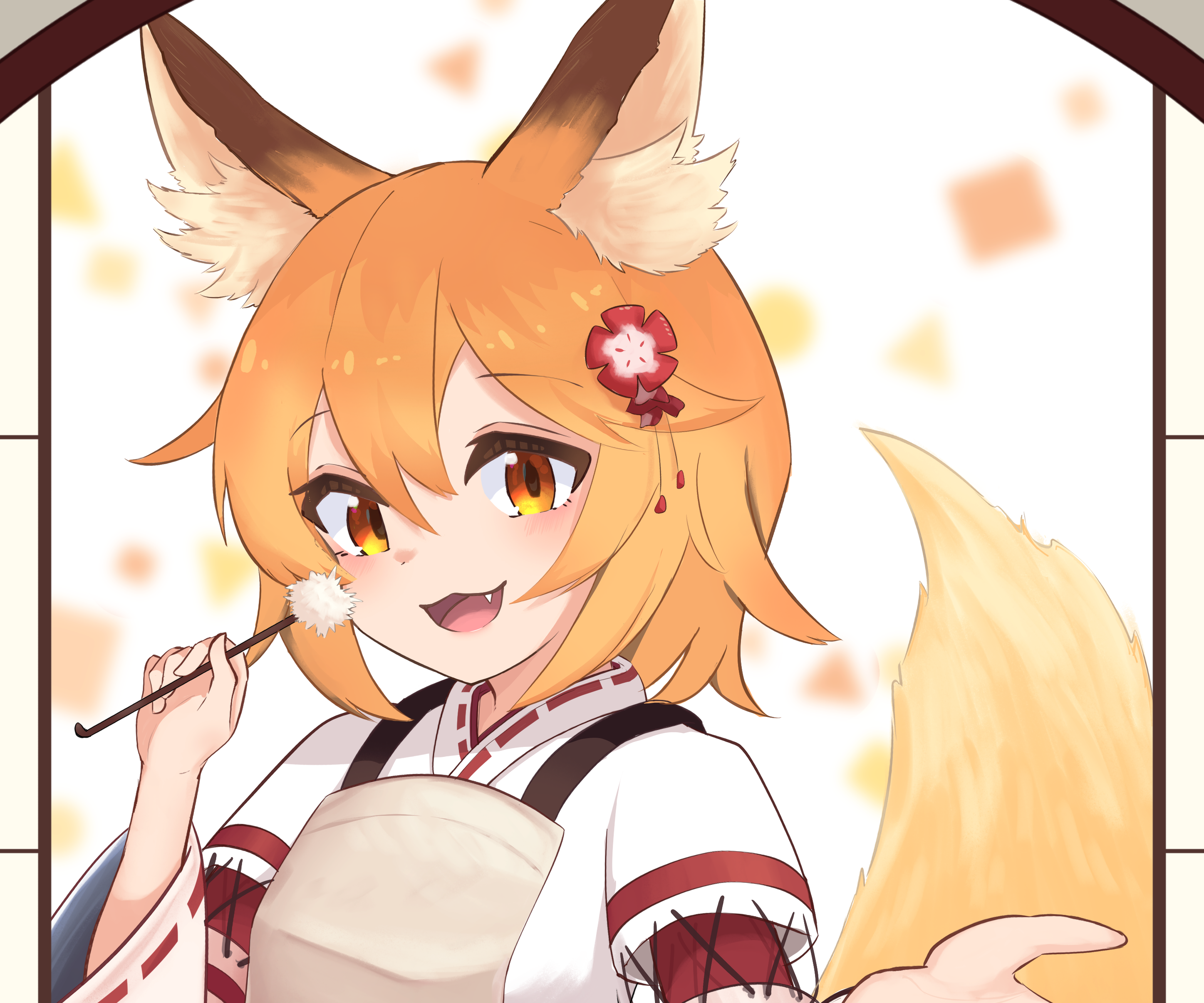 Senko-san from The Helpful Fox Senko-san HD Wallpaper