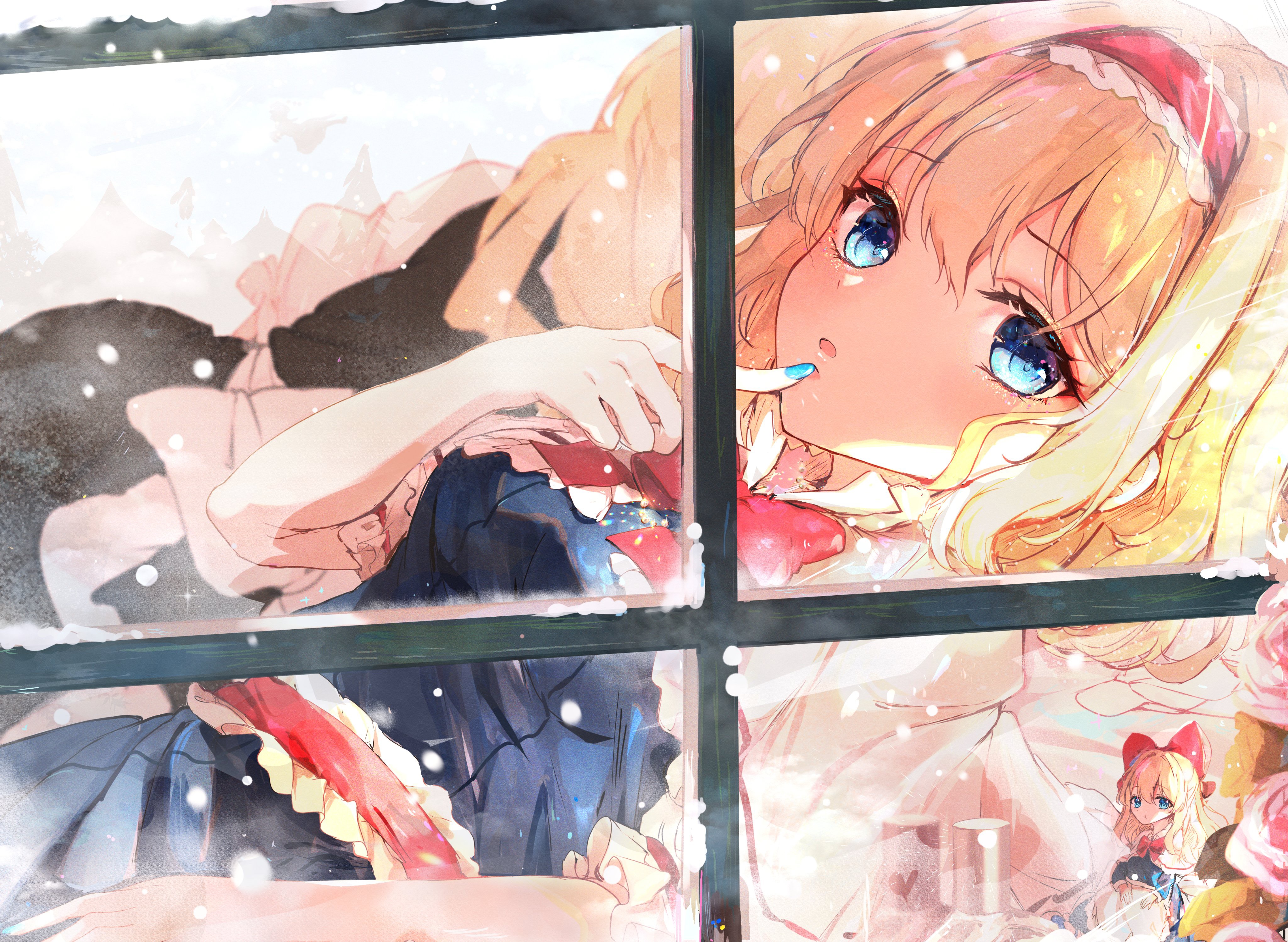 Alice Margatroid from Touhou 4K HD Wallpaper