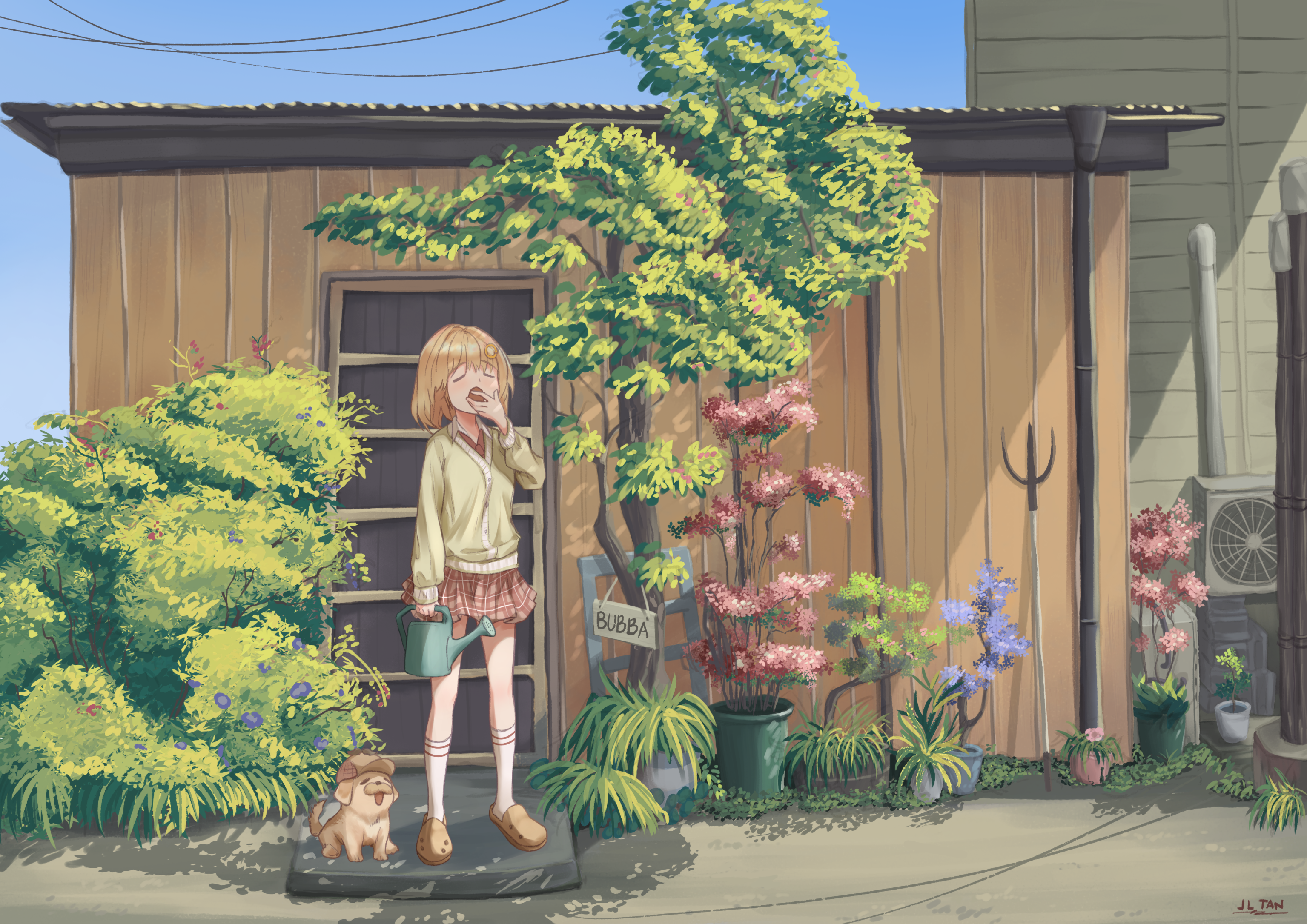 Watson Amelia from Hololive HD Wallpaper