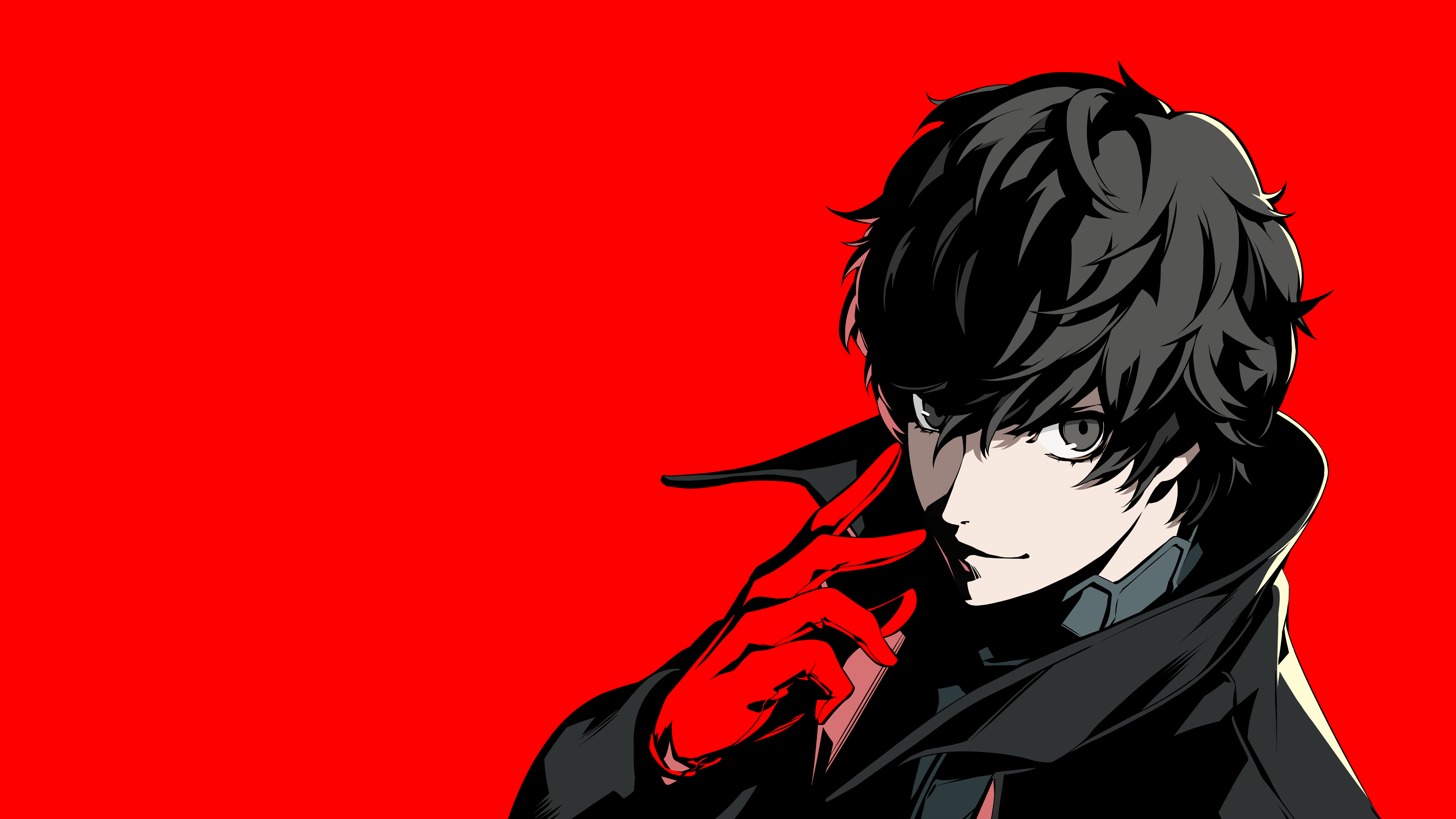 Protagonist from Persona All-Out Attack Portrait HD Wallpaper