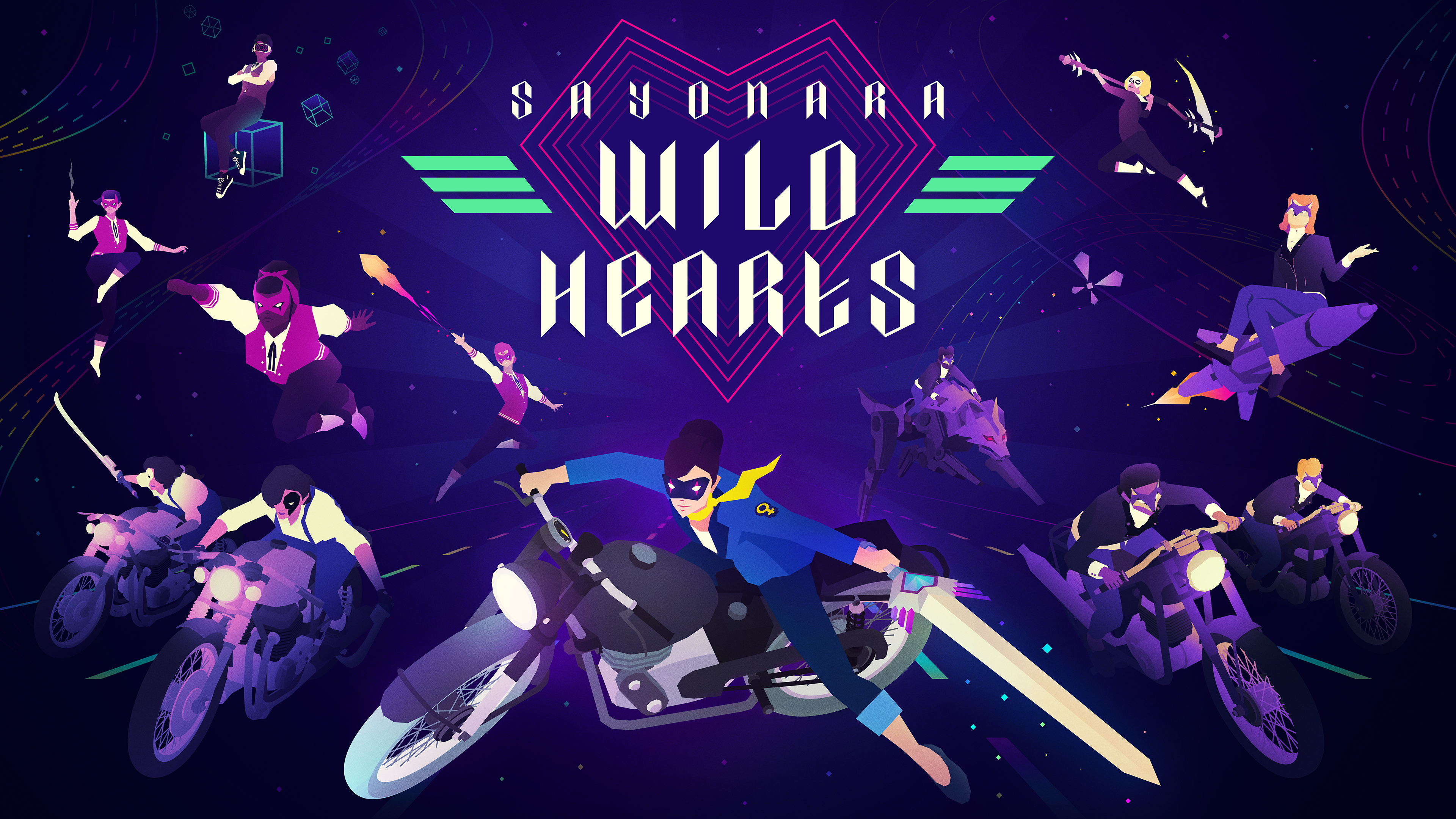 Sayonara Wild Hearts HD Wallpaper