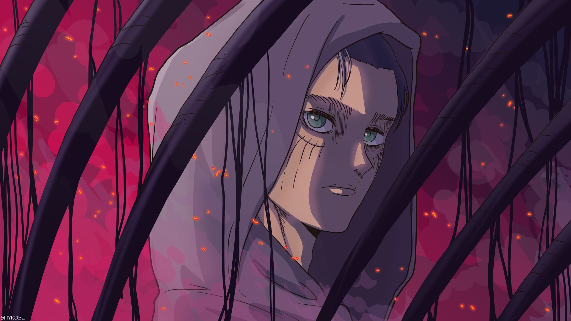 Eren Yeager from Attack On Titan HD Wallpaper