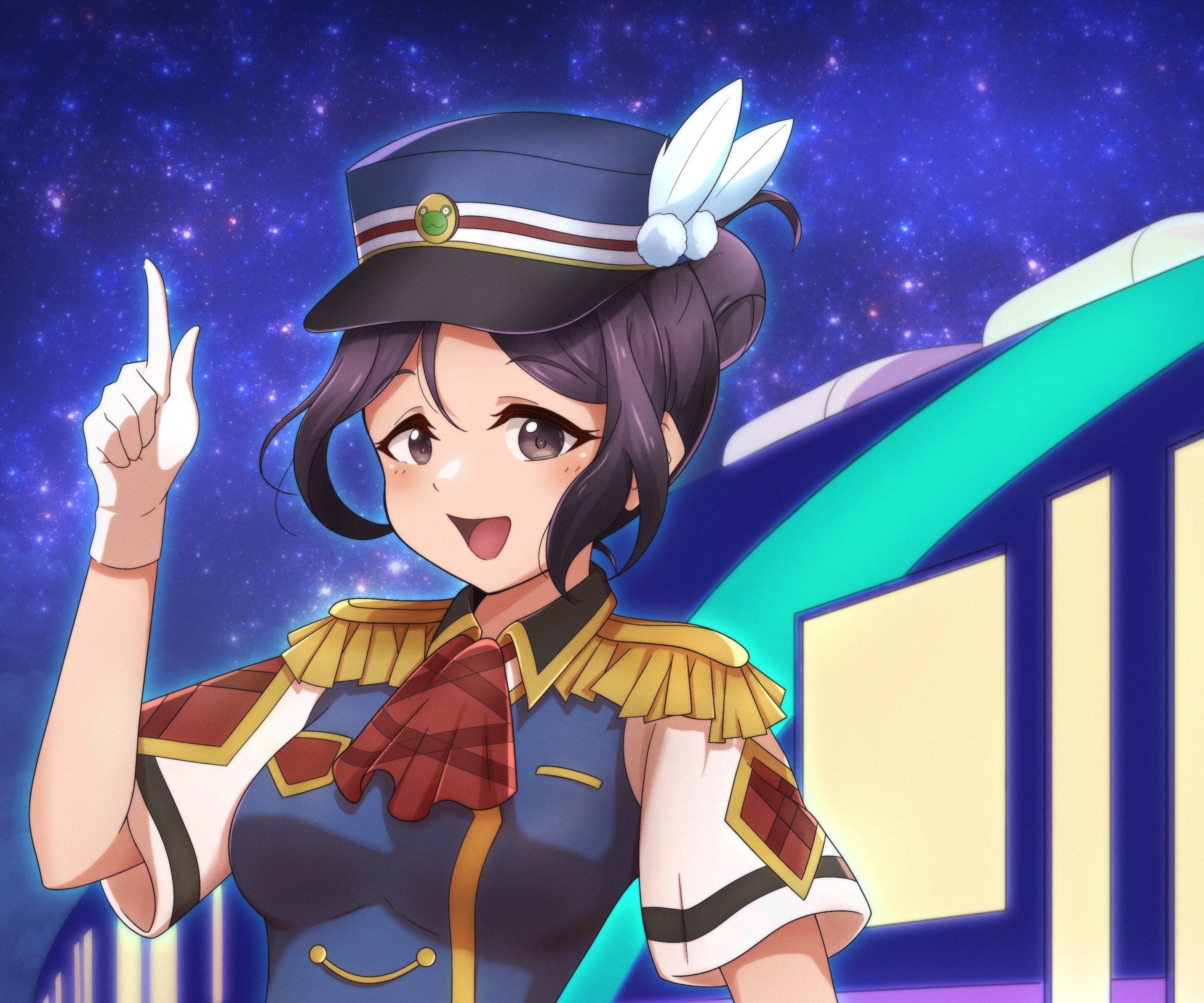 Kanan Matsuura from Love Live! Sunshine!! HD Wallpaper