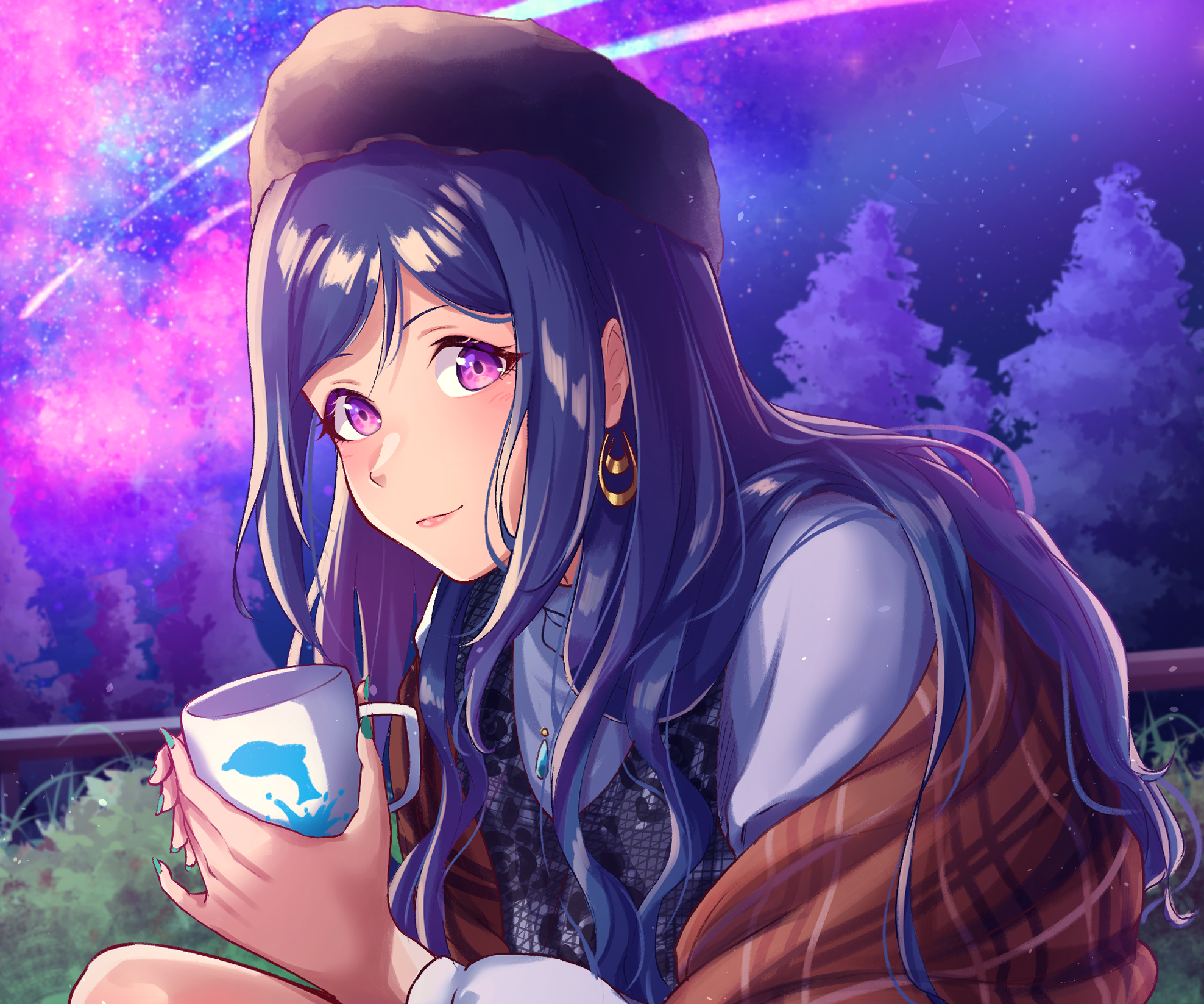 Kanan Matsuura from Love Live! Sunshine!! HD Wallpaper