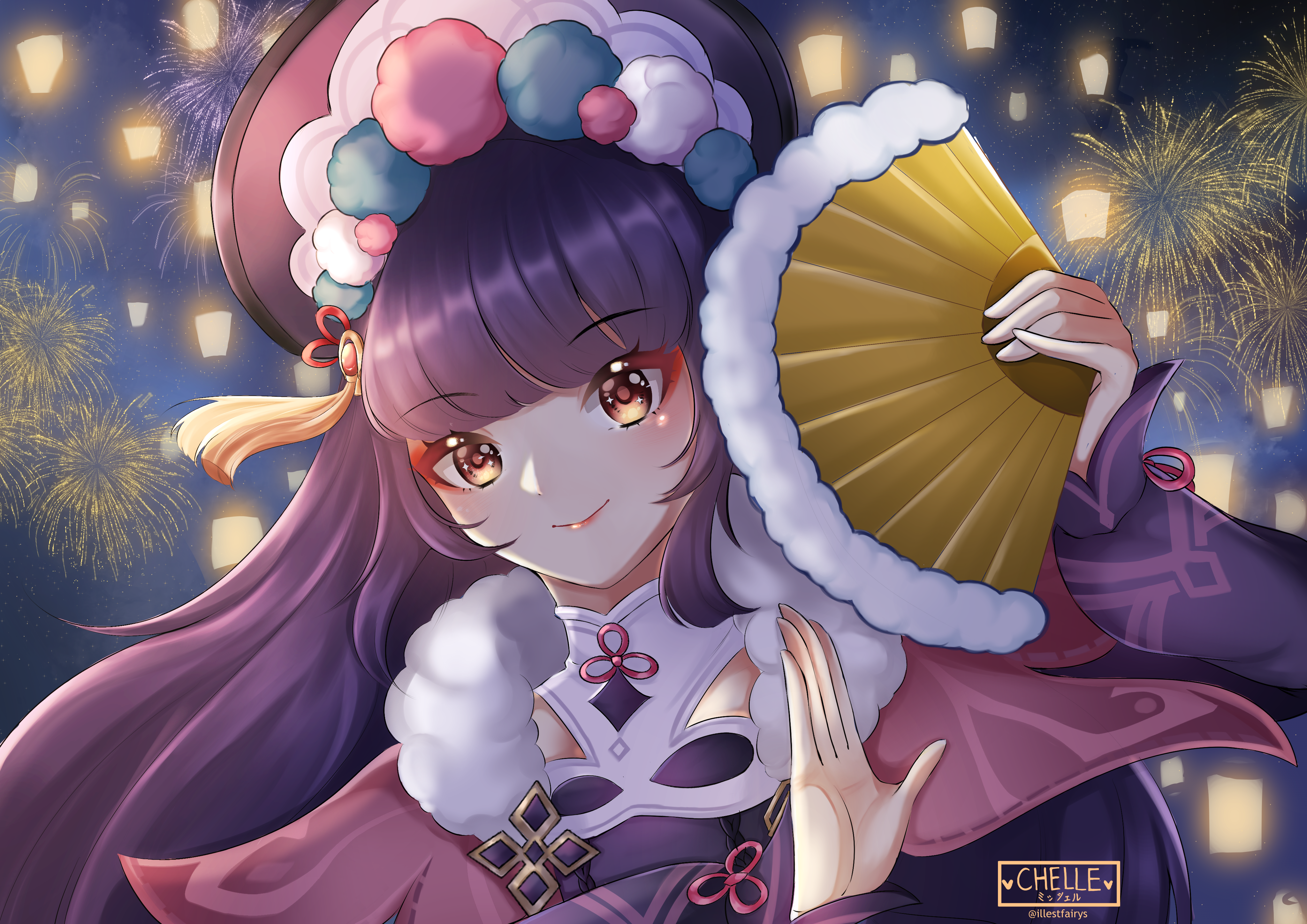Yun Jin from Genshin Impact 4K HD Wallpaper