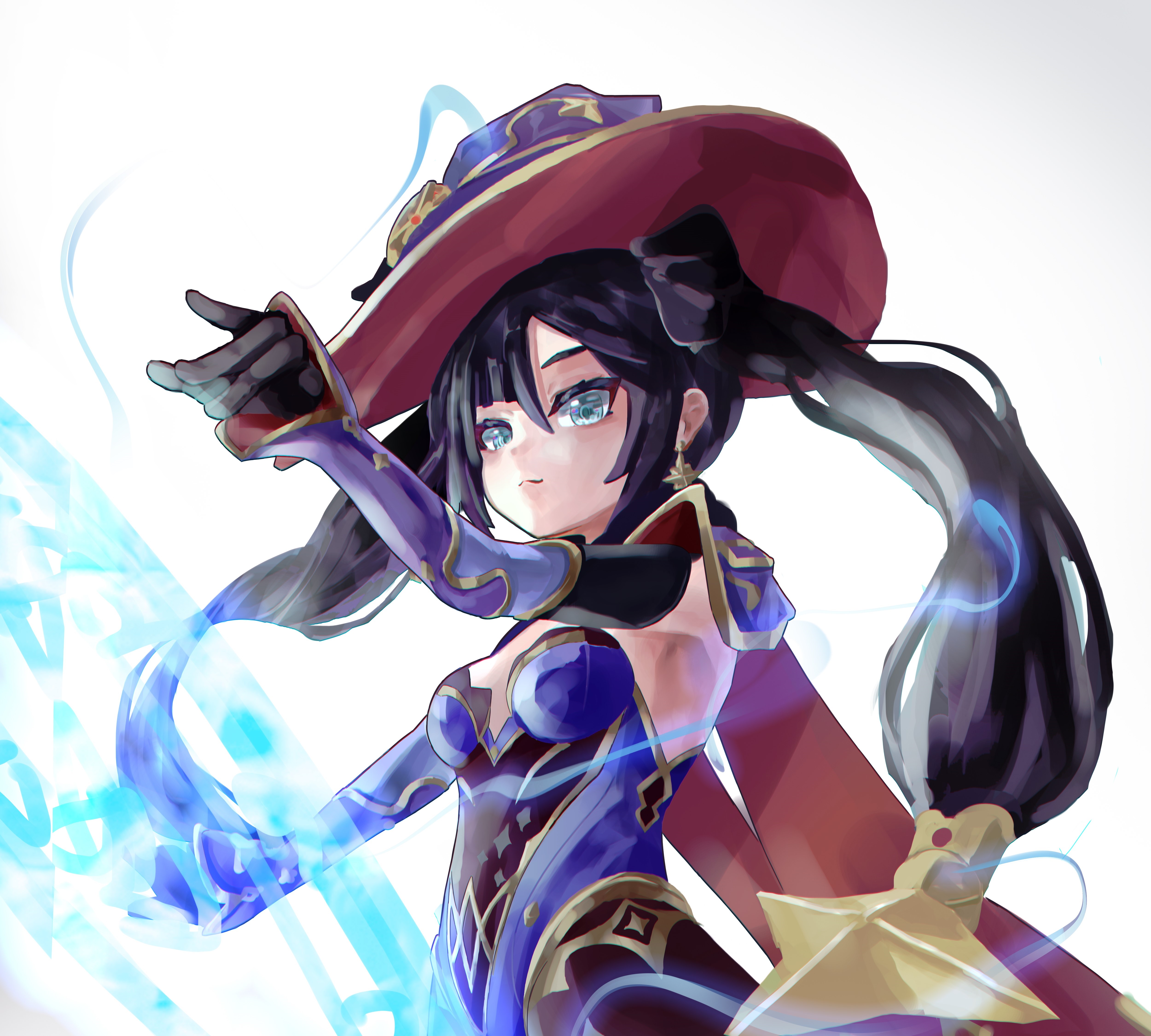 Mona from Genshin Impact 4K HD Wallpaper