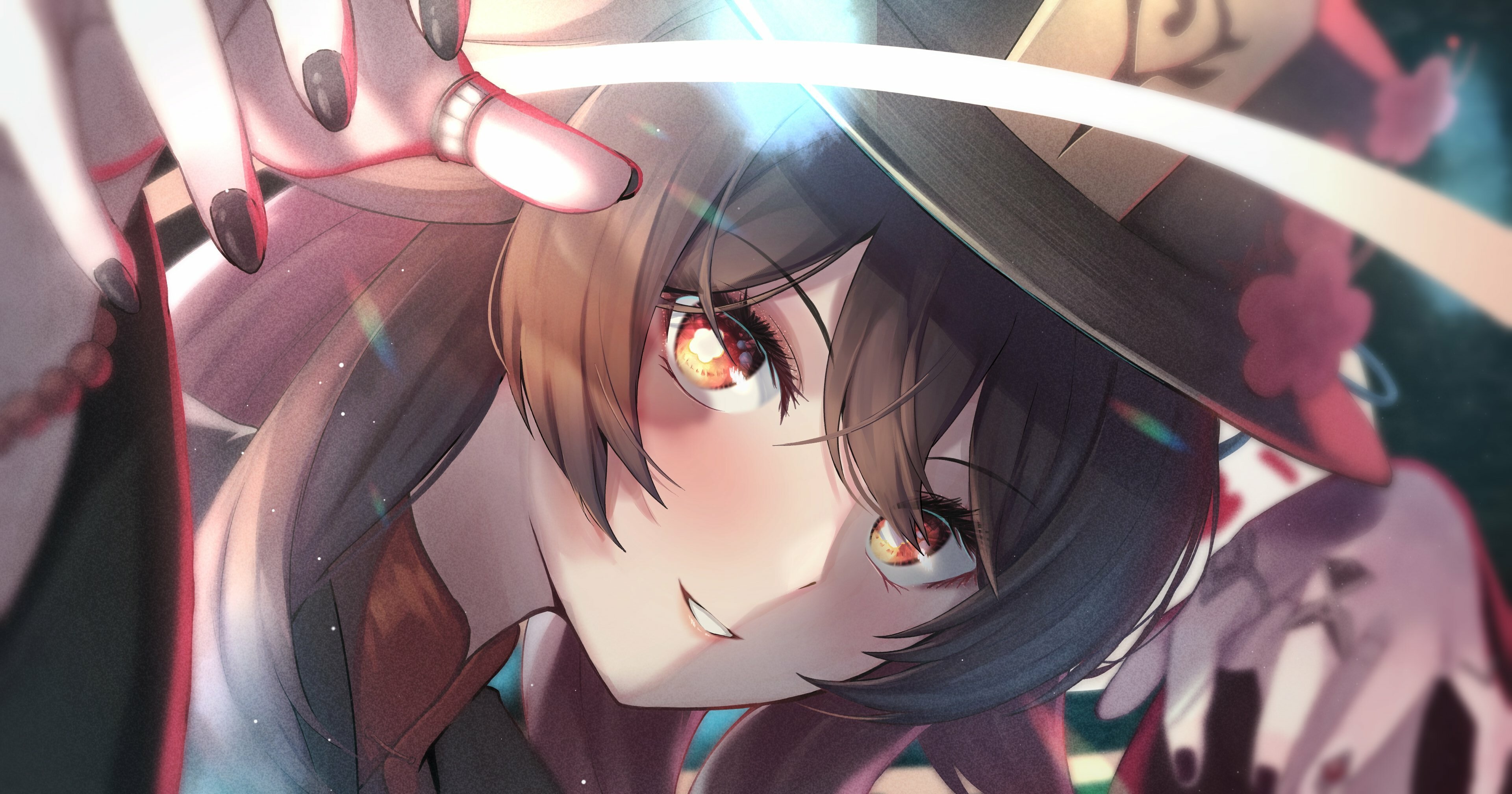 Hu Tao from Genshin Impact HD Wallpaper