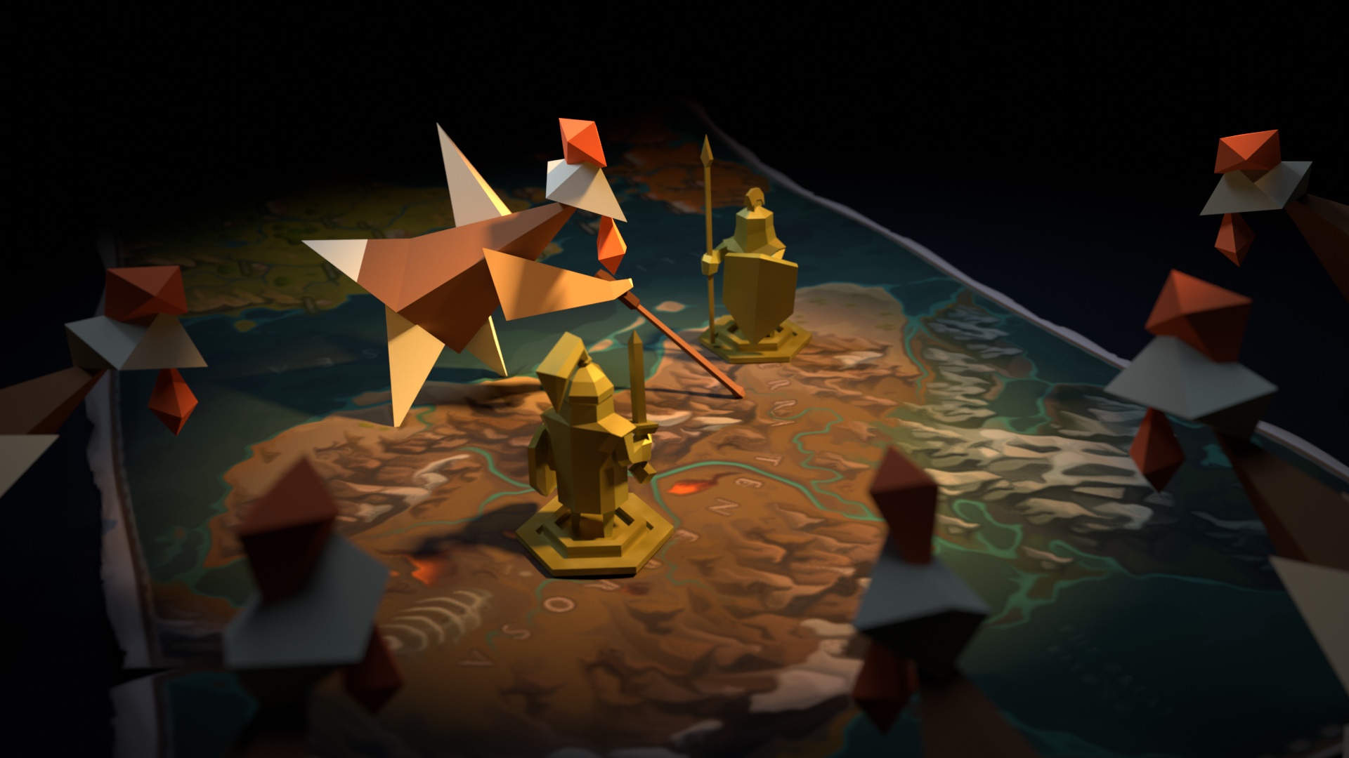 Diplomacy Is Not An Option game map HD Wallpaper