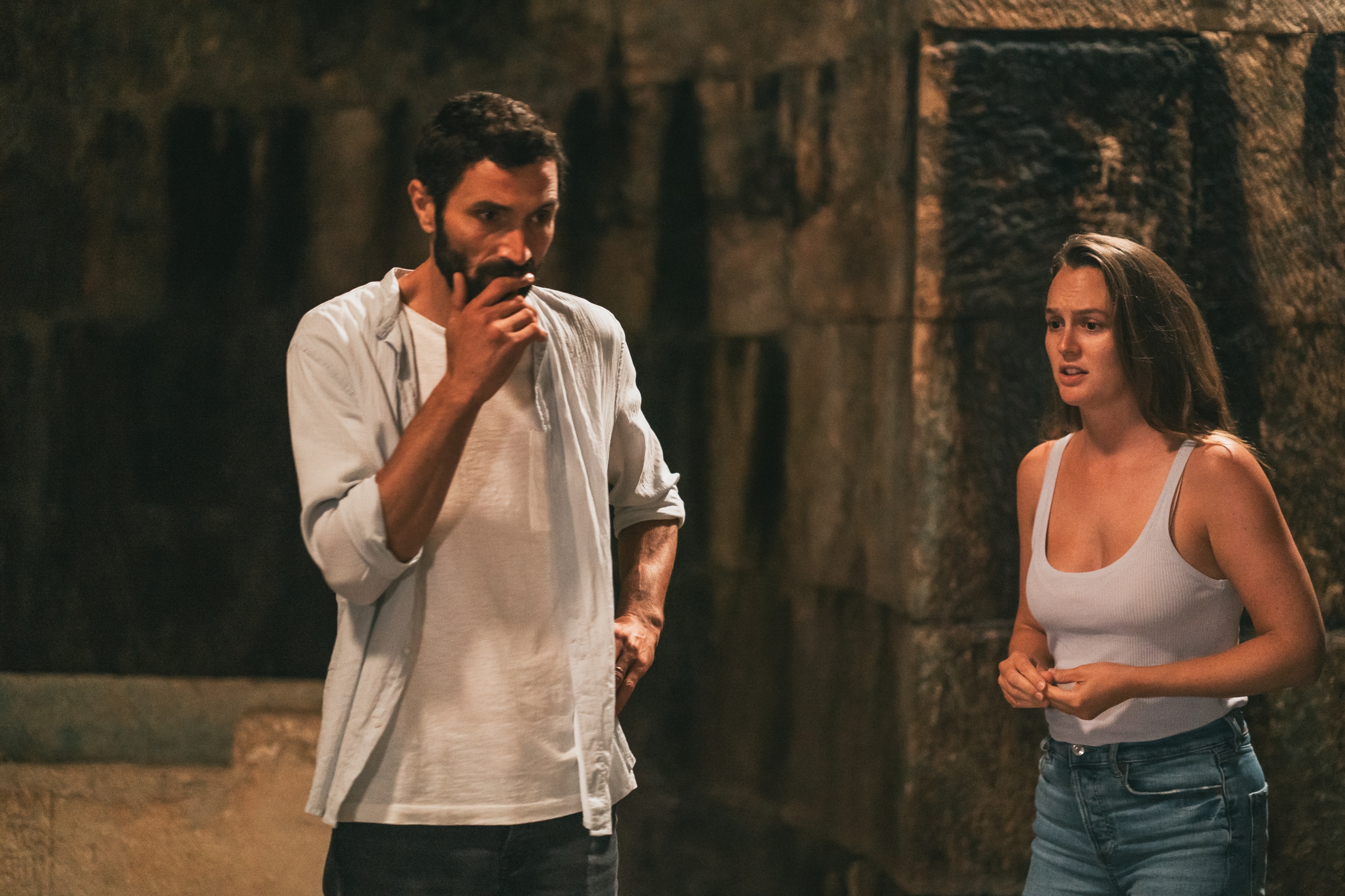 The Weekend Away 4K: Ziad Bakri and Leighton Meester HD Wallpaper