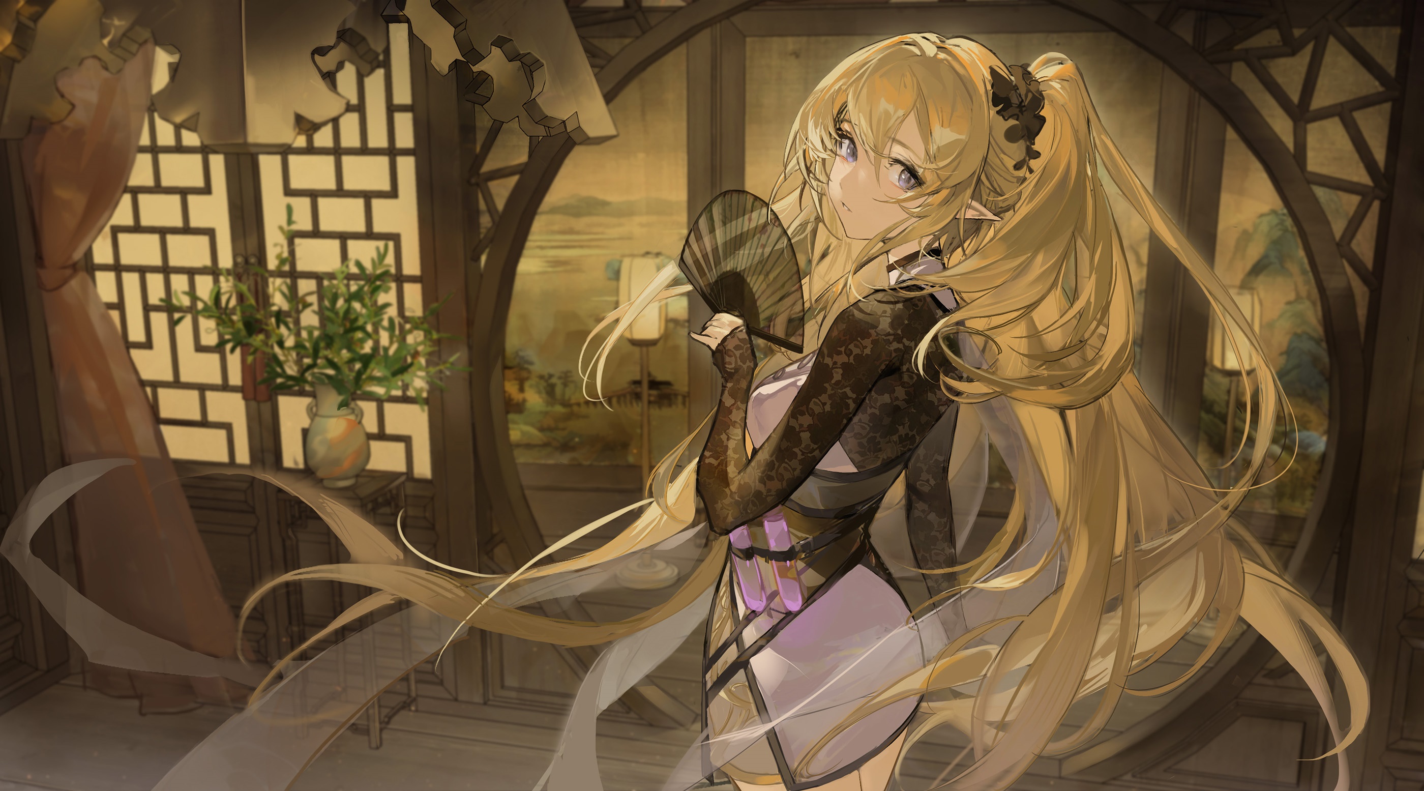 Indigo from Arknights HD Wallpaper