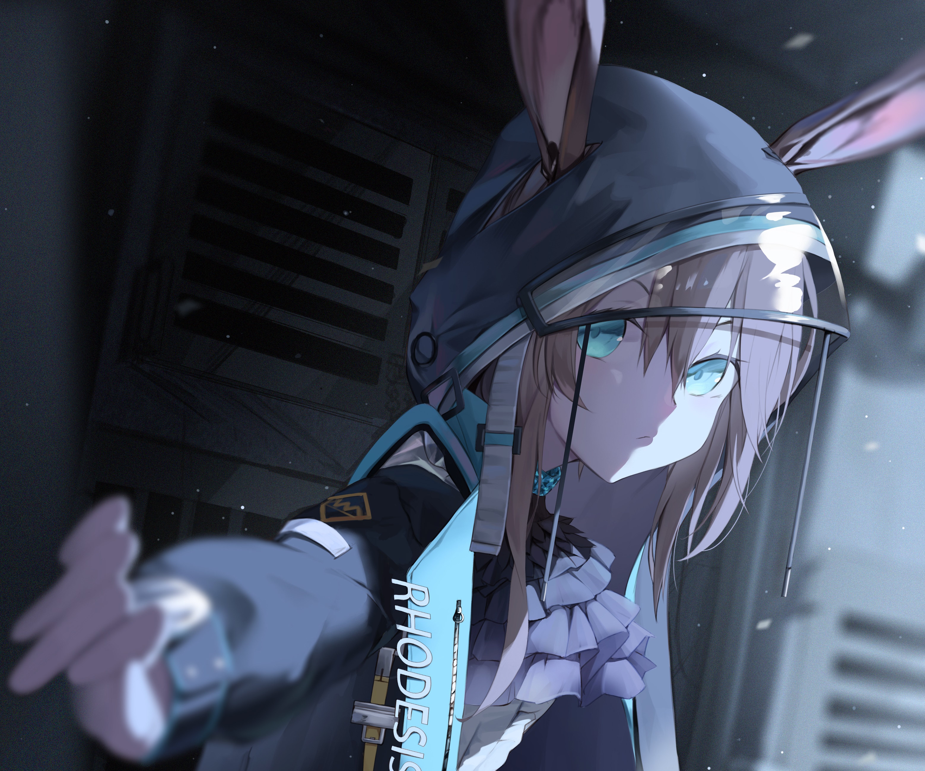 Amiya from Arknights HD Wallpaper