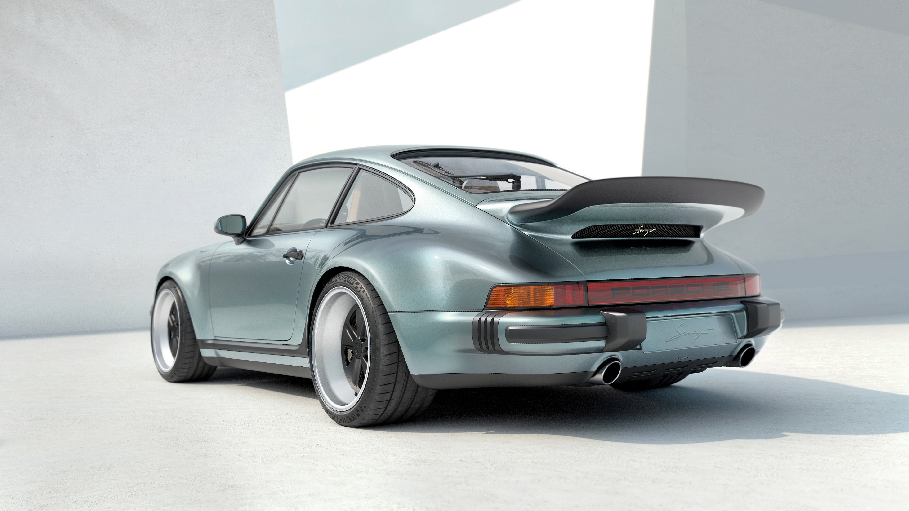 Singer Porsche 911 Turbo 4K HD Wallpaper