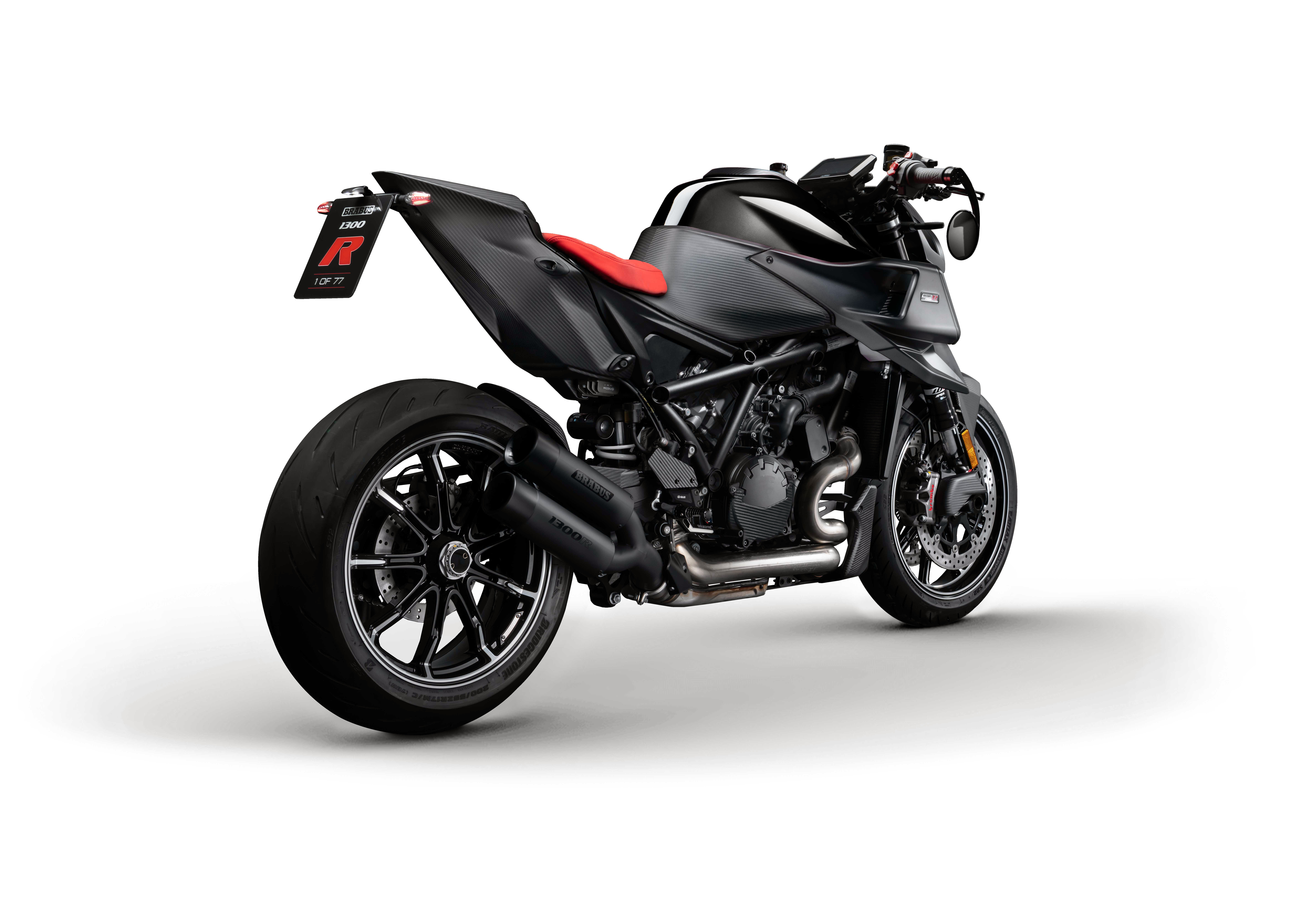 Brabus 1300 R motorcycle HD Wallpaper