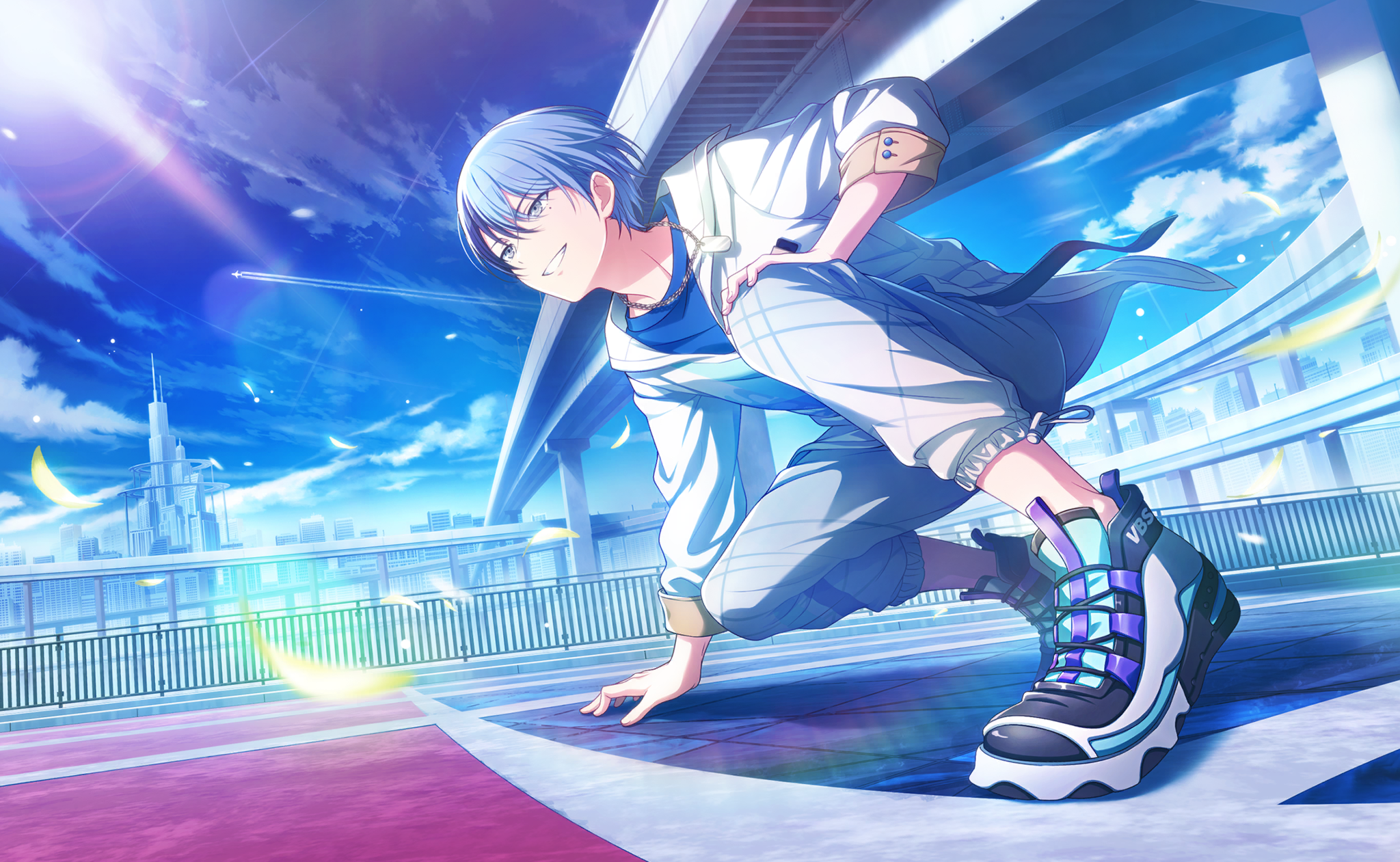 Aoyagi Touya from Project Sekai: Colorful Stage! Feat. Hatsune Miku HD Wallpaper
