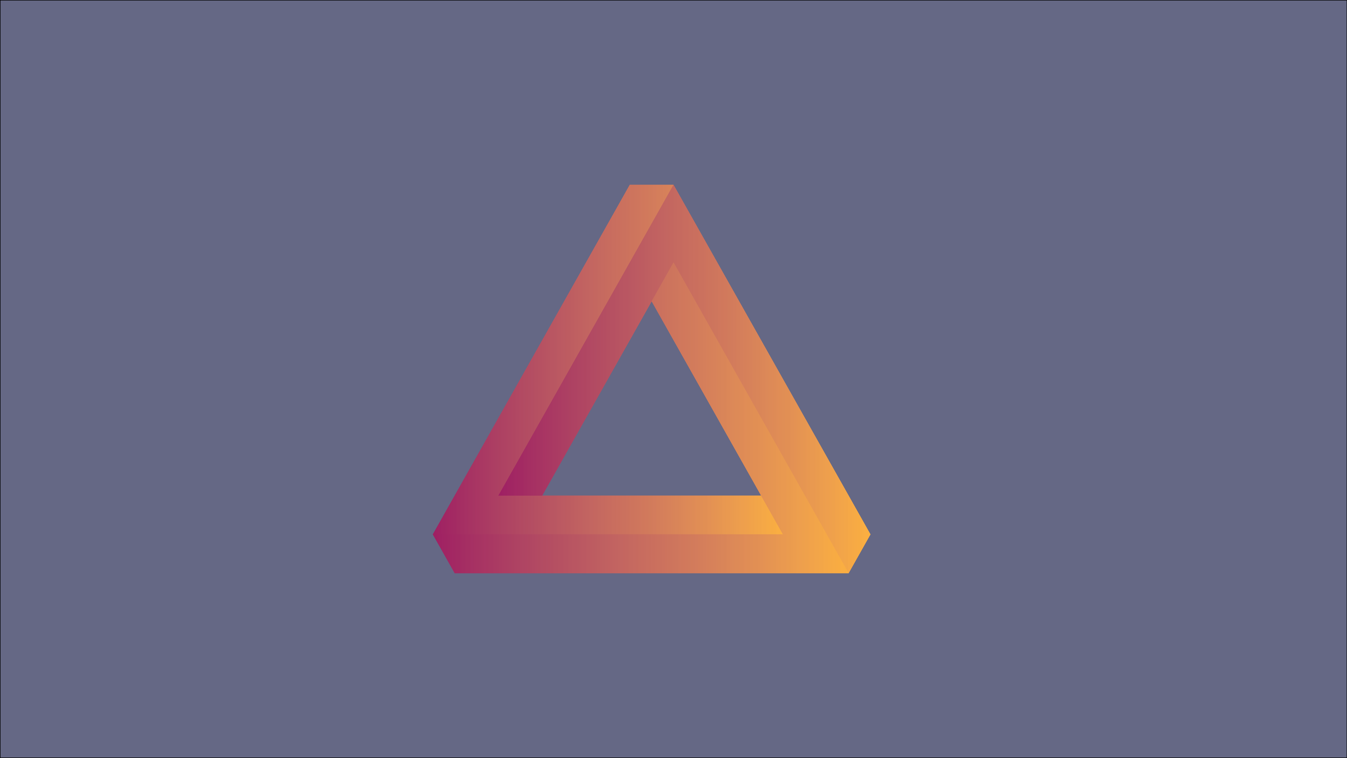 Abstract Triangle 4K Minimalist 3D HD Wallpaper