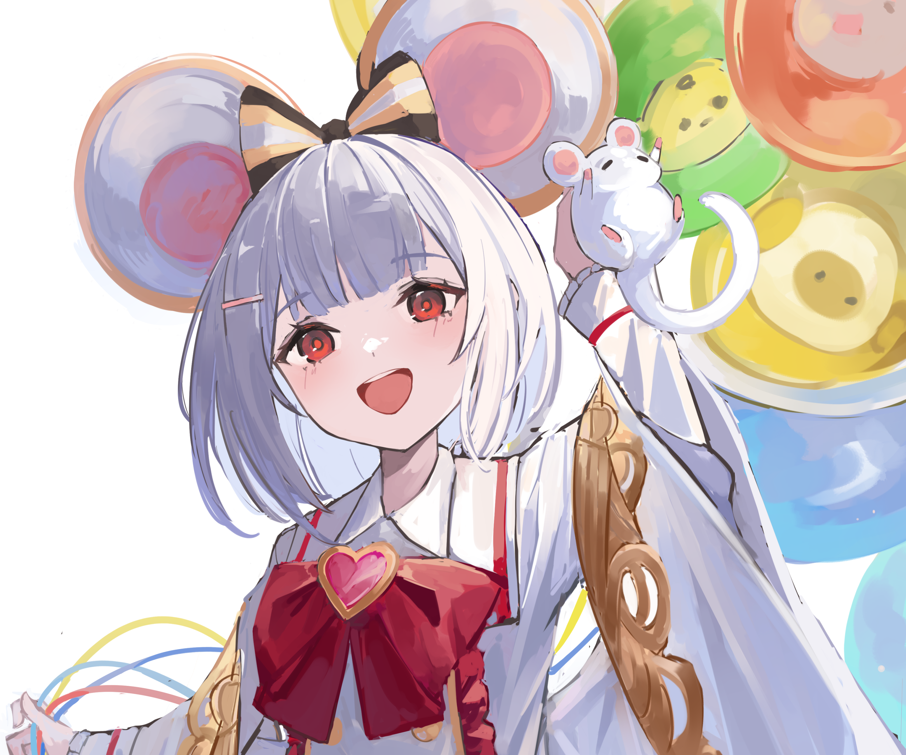 Vikala from Granblue Fantasy with a mouse HD Wallpaper