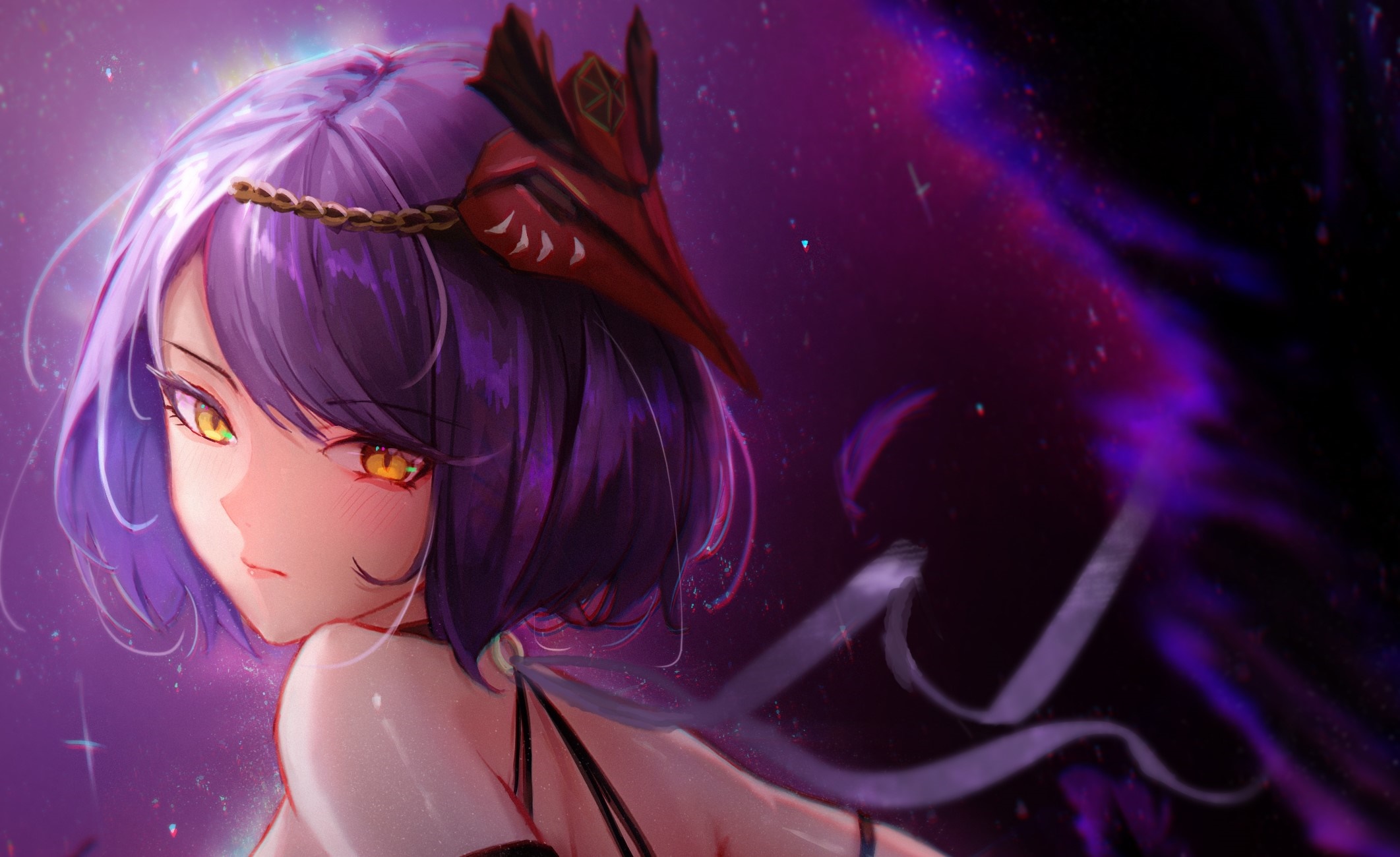 Kujou Sara from Genshin Impact HD Wallpaper