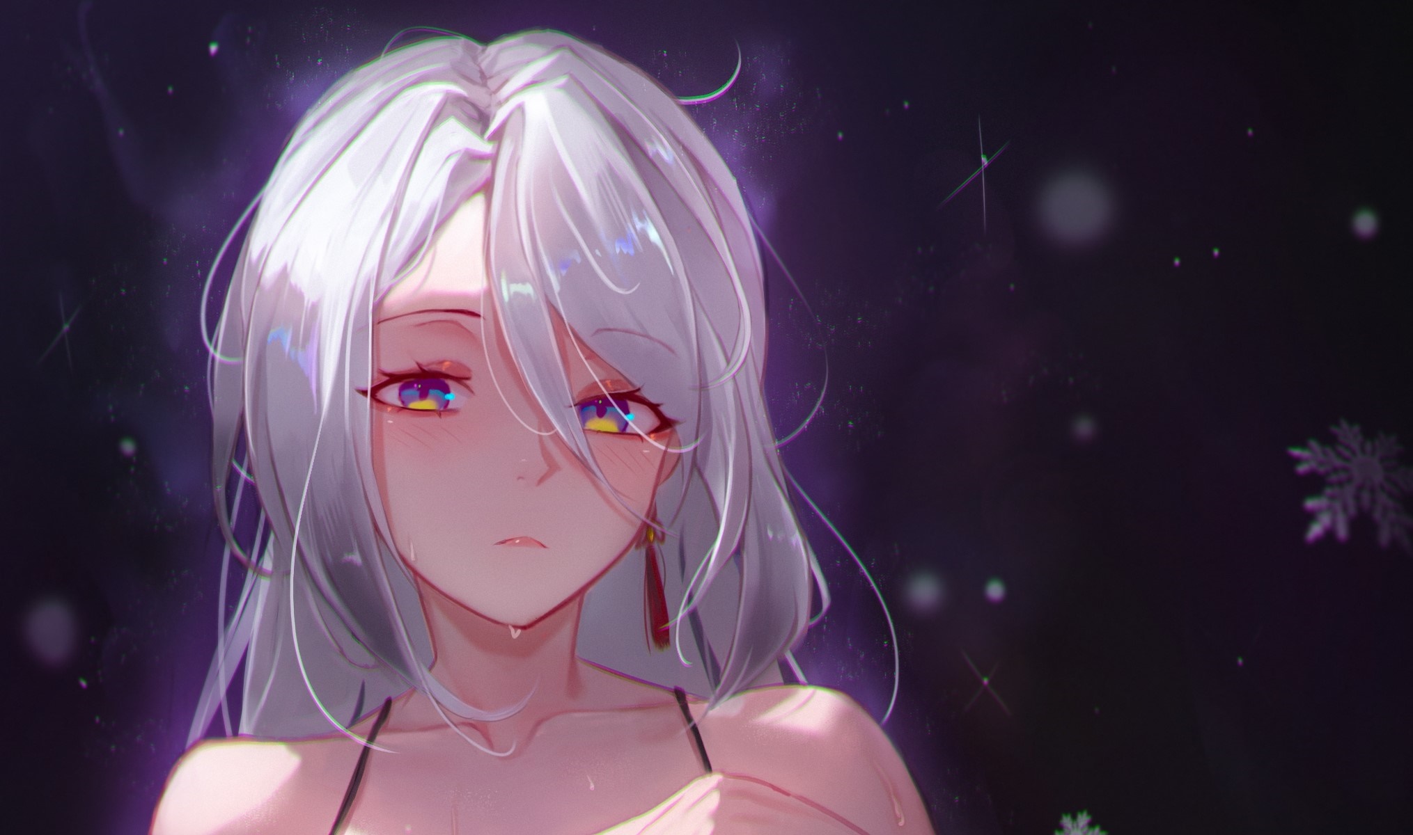 Shenhe from Genshin Impact HD Wallpaper