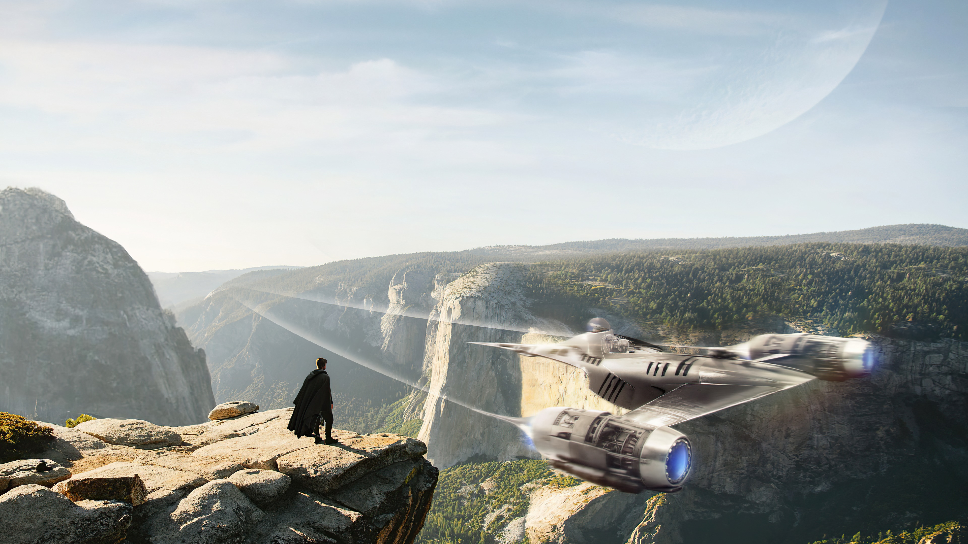 Luke Skywalker from The Mandalorian 4K HD Wallpaper
