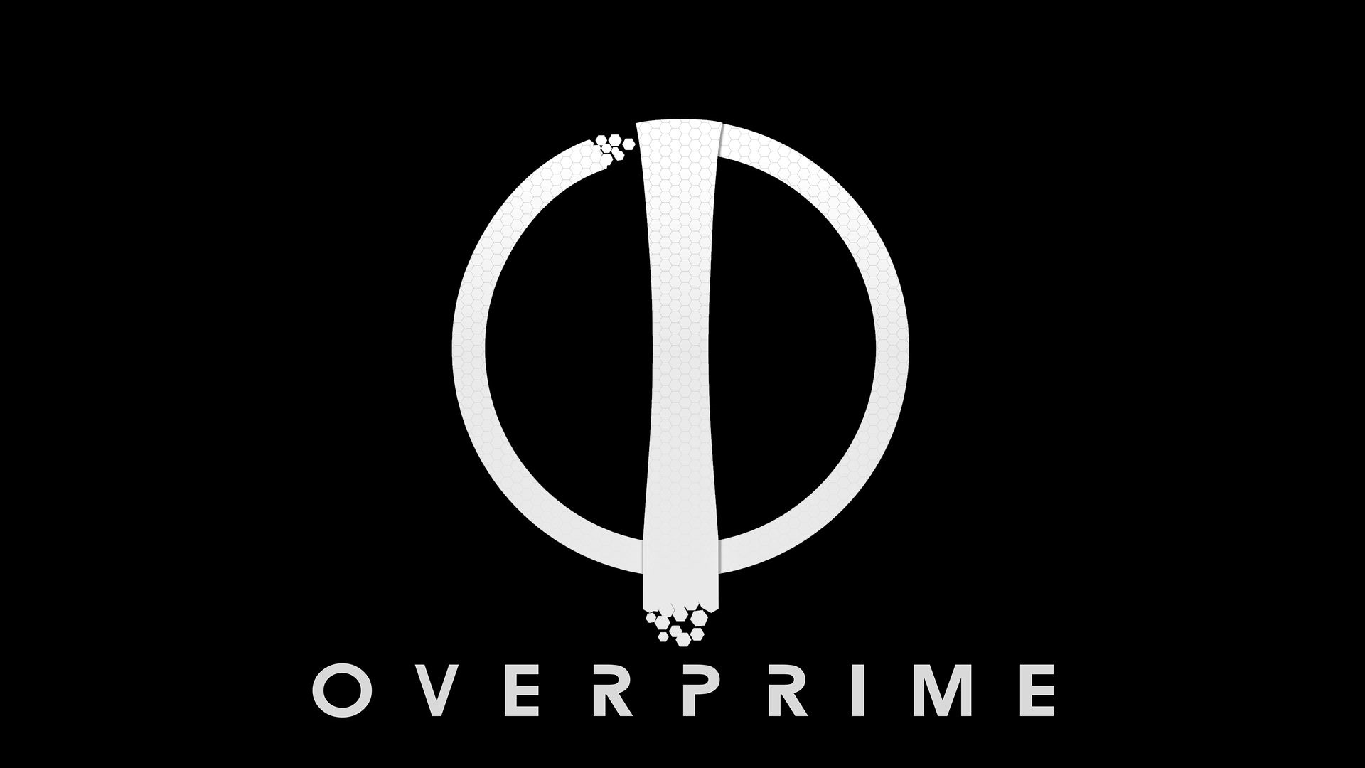 Overprime logo with text HD Wallpaper
