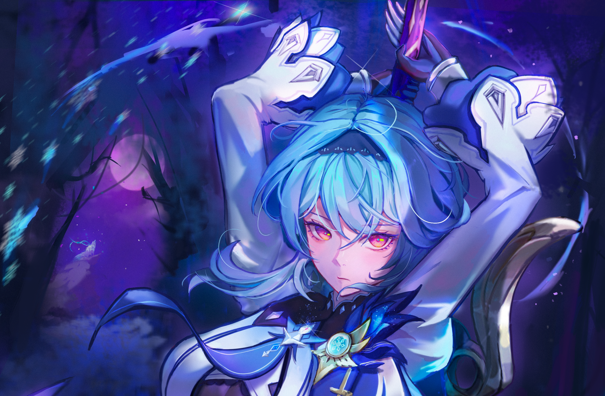 Eula from Genshin Impact HD Wallpaper