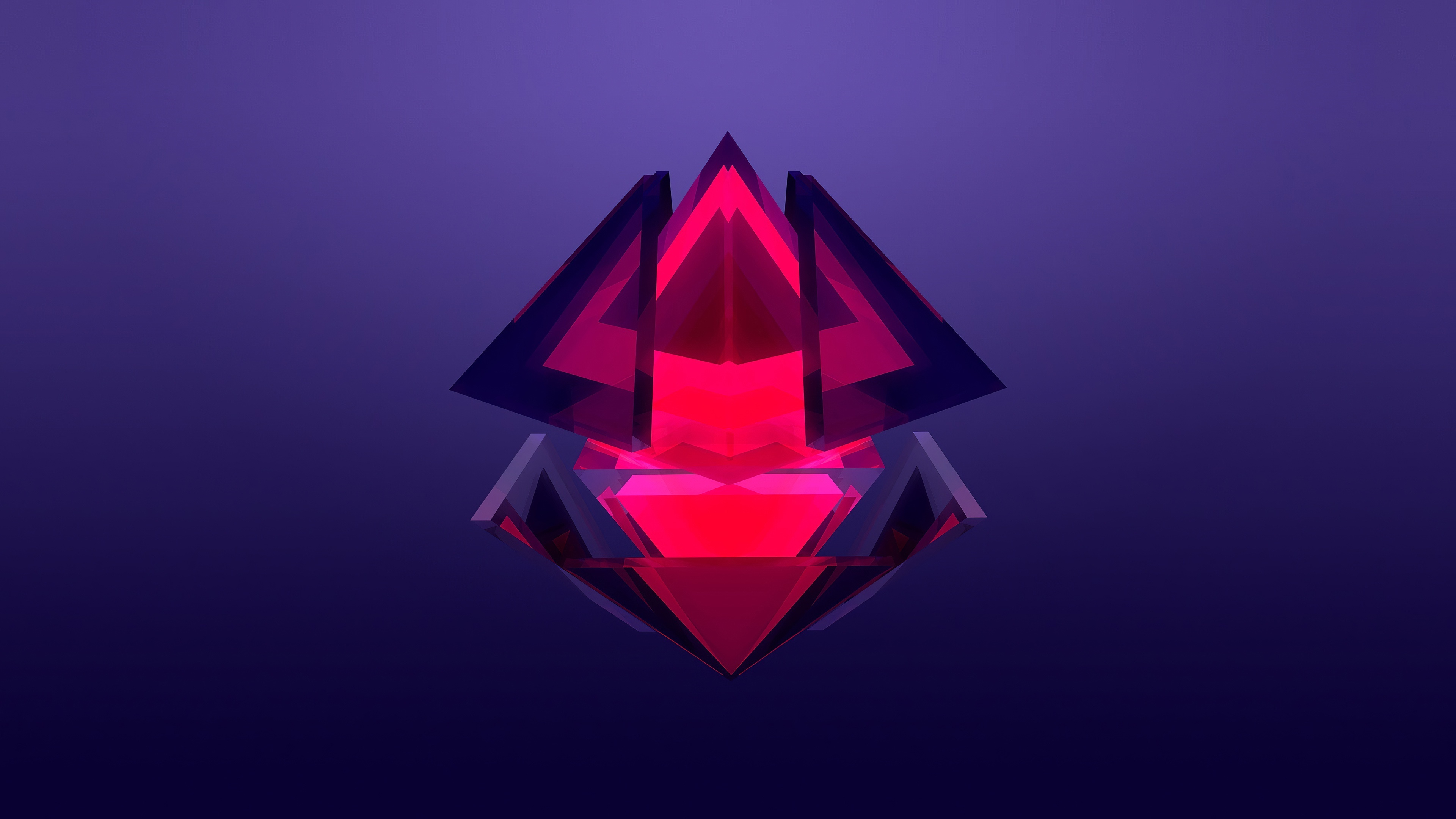 Abstract Geometric Shapes 4K HD Wallpaper