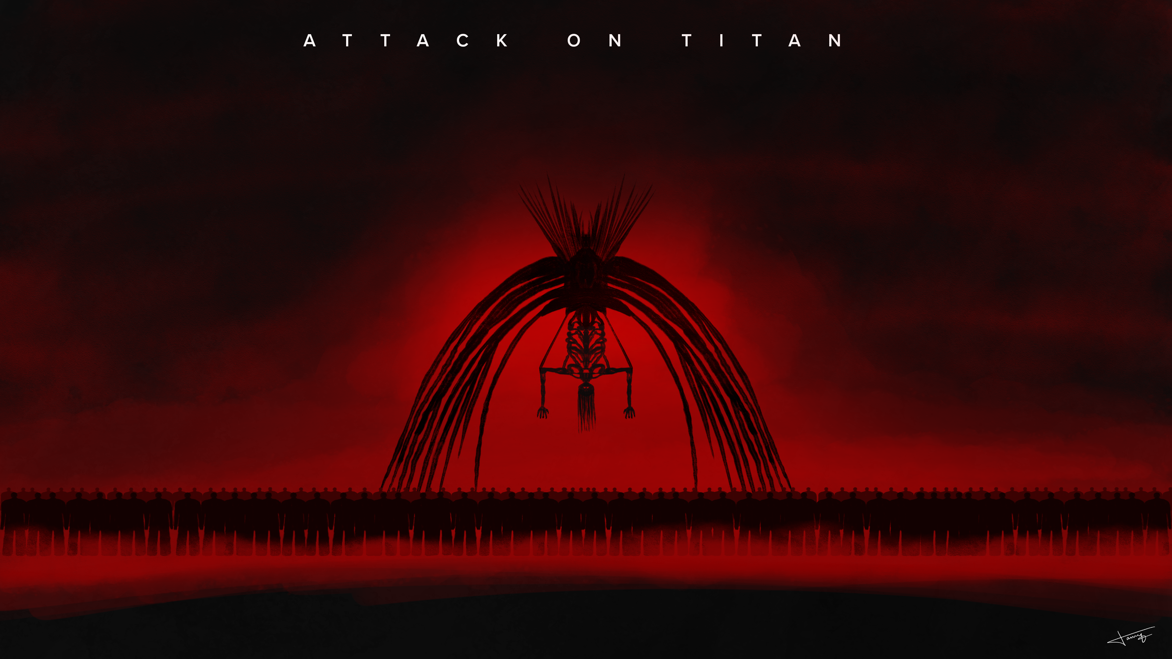 Founding Titan from Attack on Titan HD Wallpaper