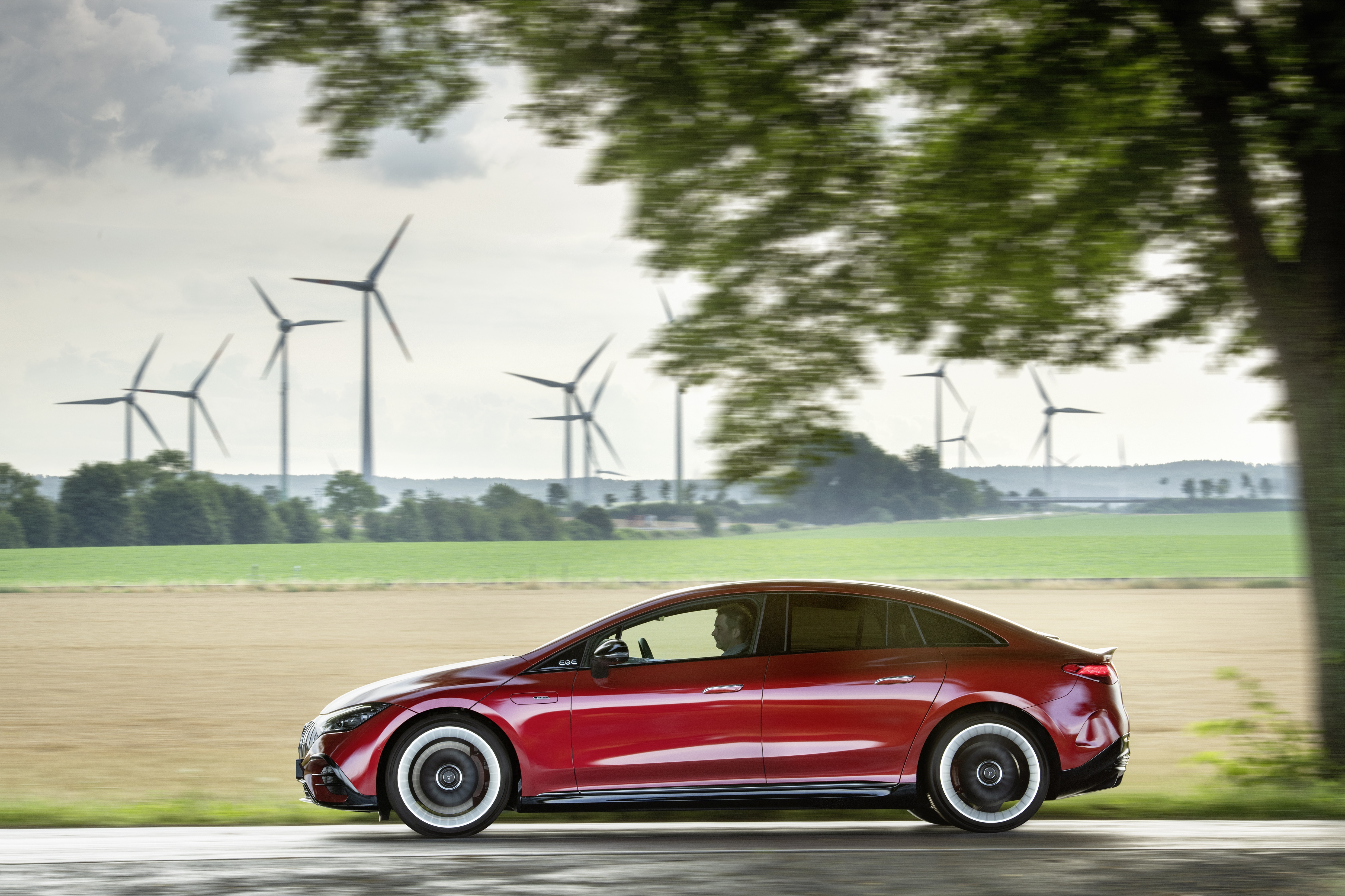 Mercedes-AMG EQE 43 HD Wallpaper