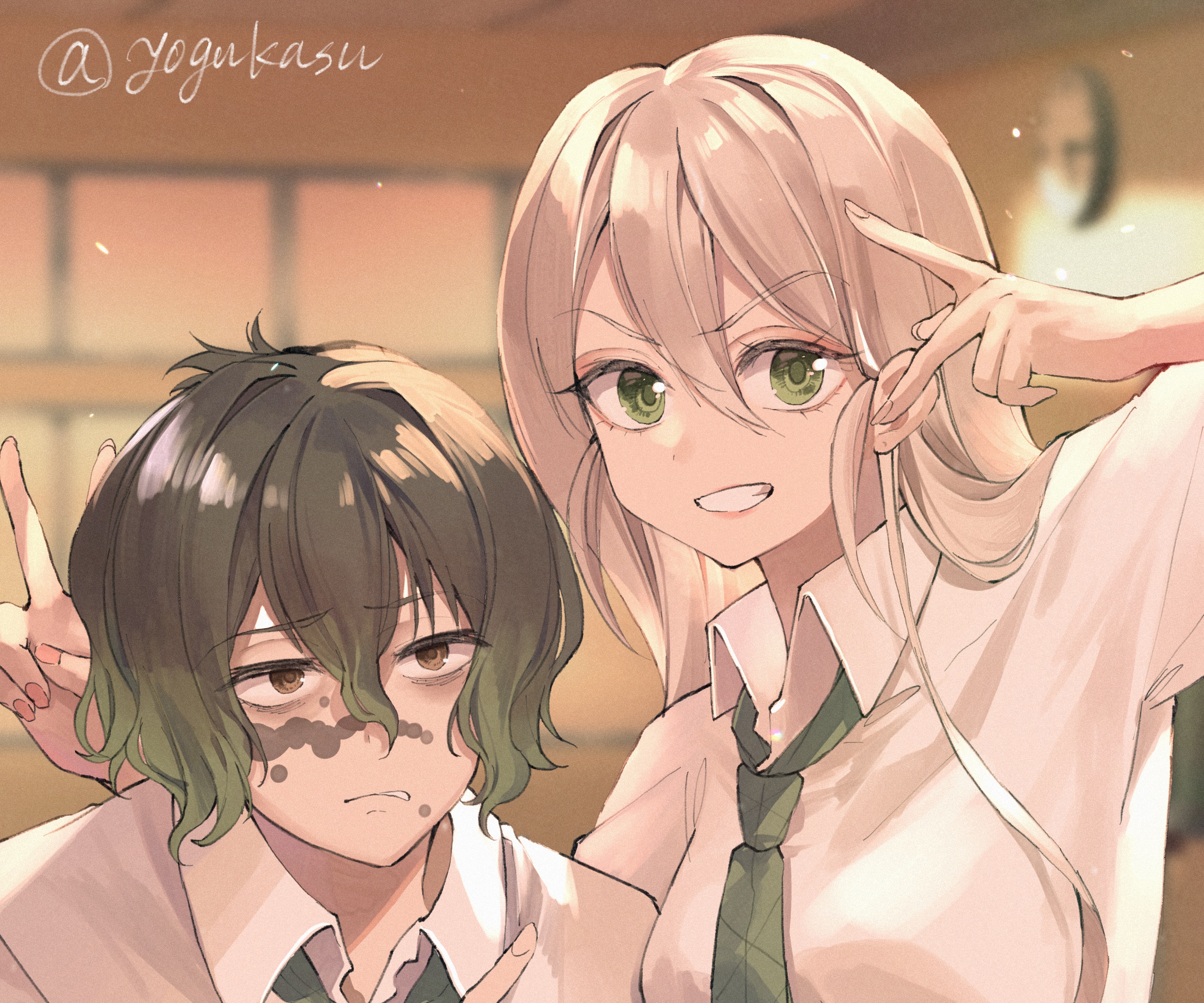 Gyutaro and Daki from Demon Slayer HD Wallpaper