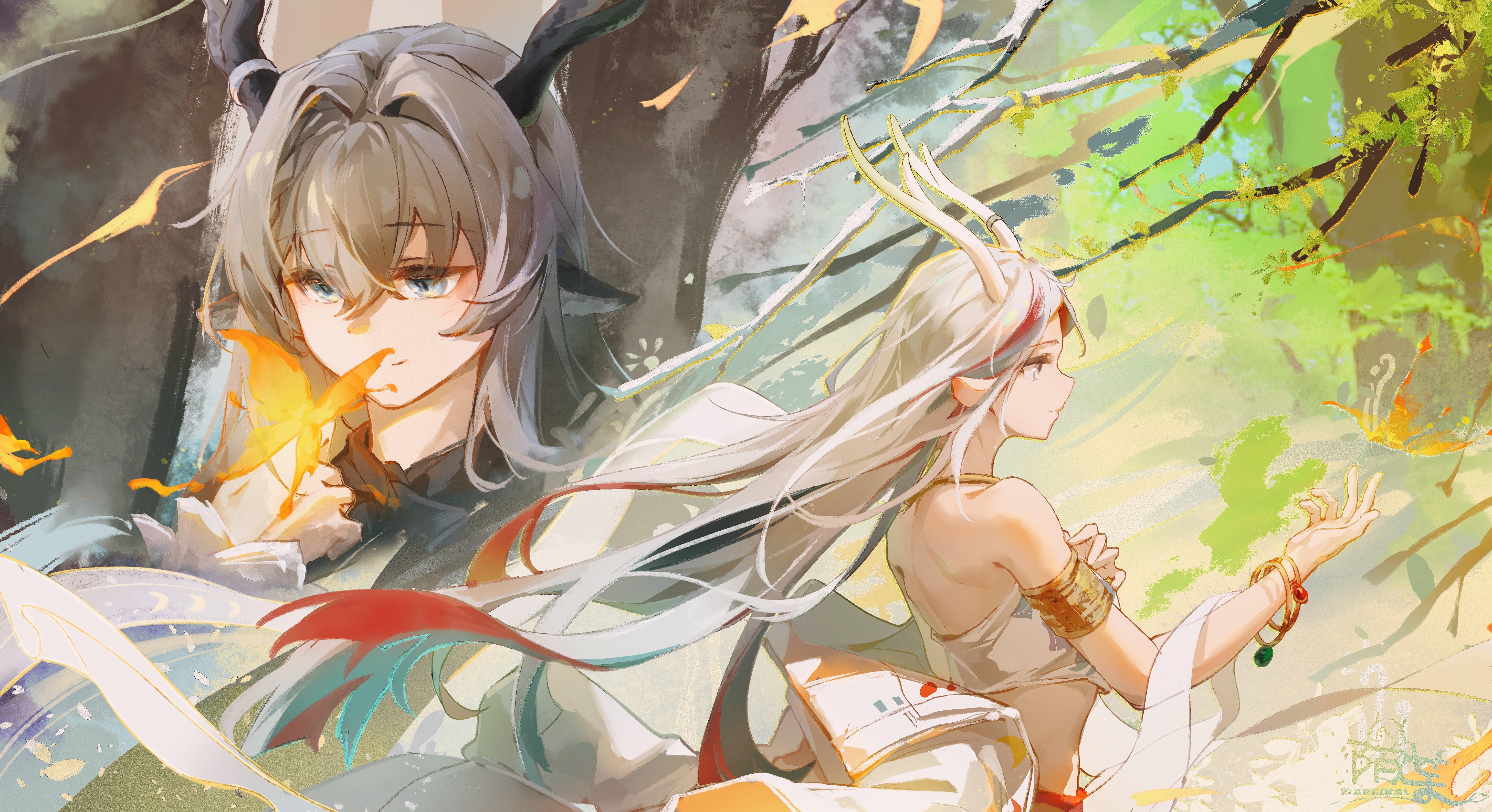 Alina from Arknights 4K HD Wallpaper
