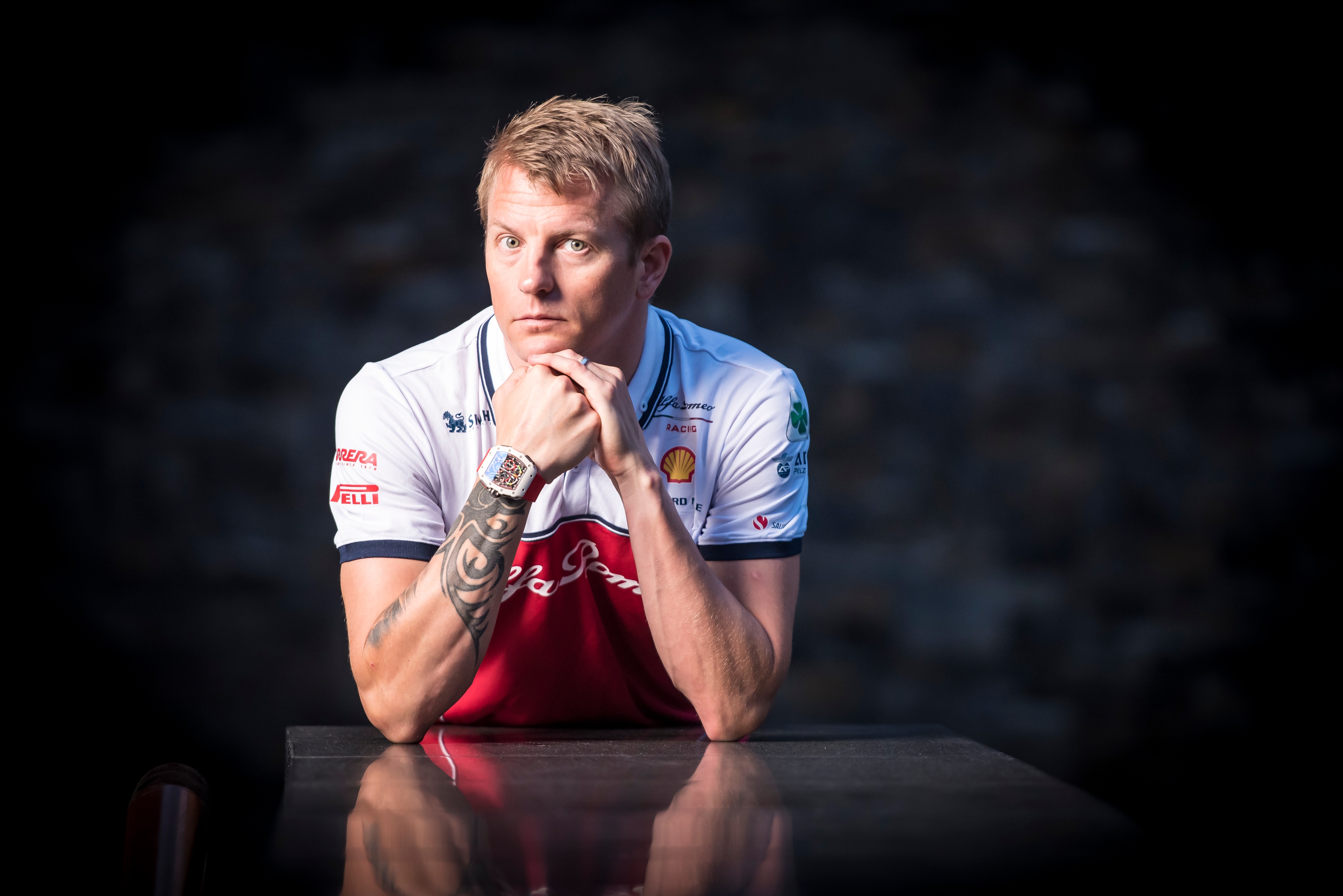 Kimi Räikkönen from Alfa Romeo Racing 4K HD Wallpaper