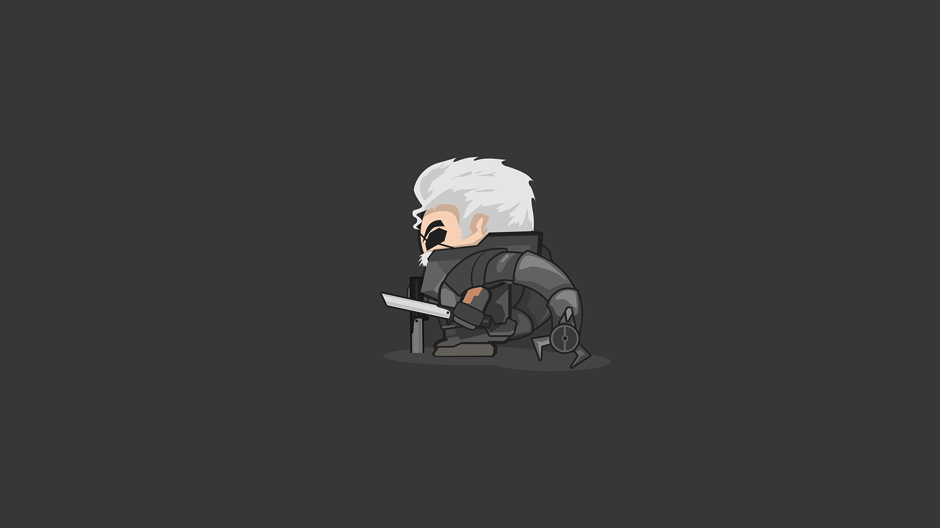 Revolver Ocelot from Metal Gear Solid V: The Phantom Pain HD Wallpaper