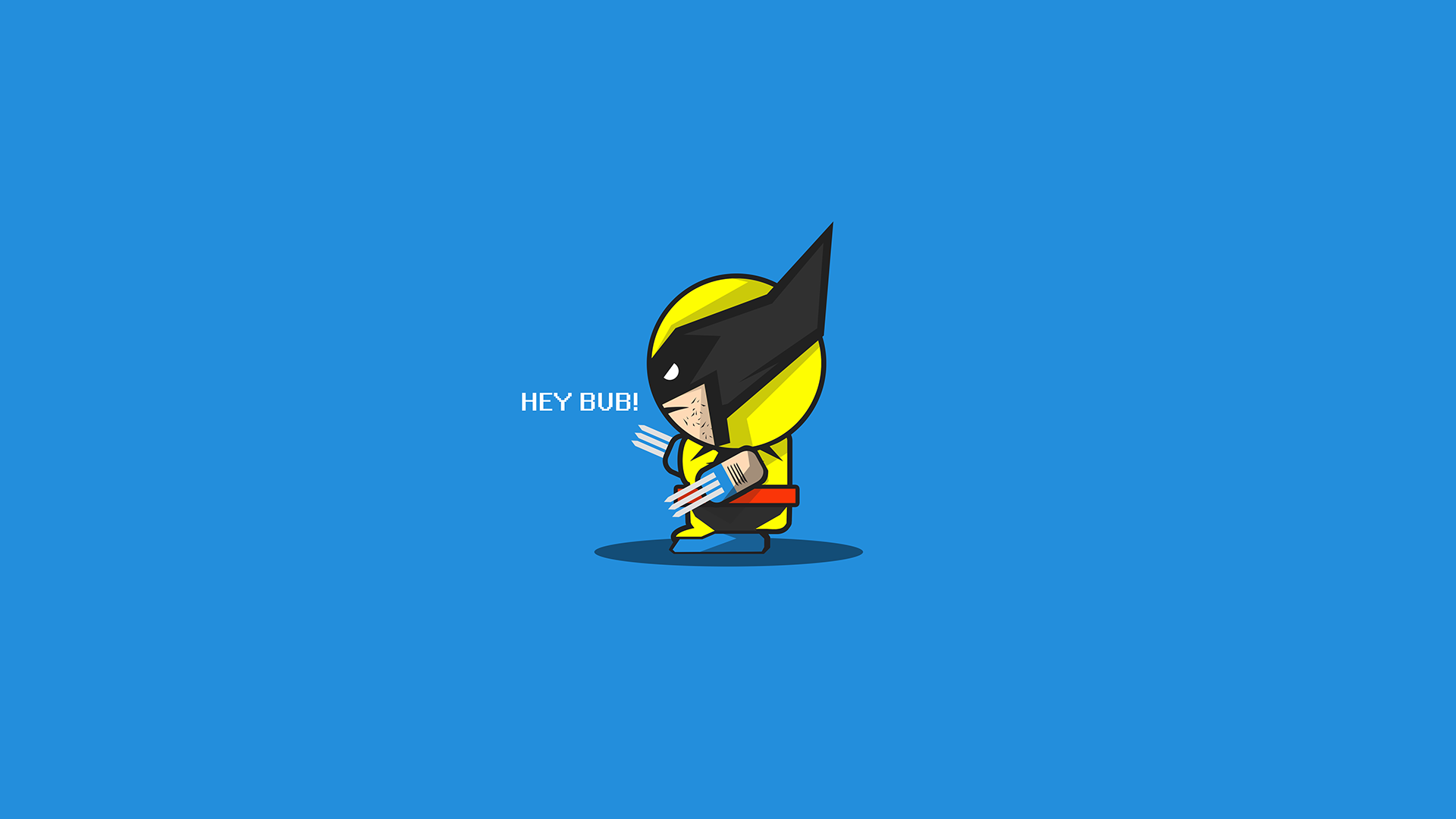 Wolverine from X-Men saying Hey Bub HD Wallpaper
